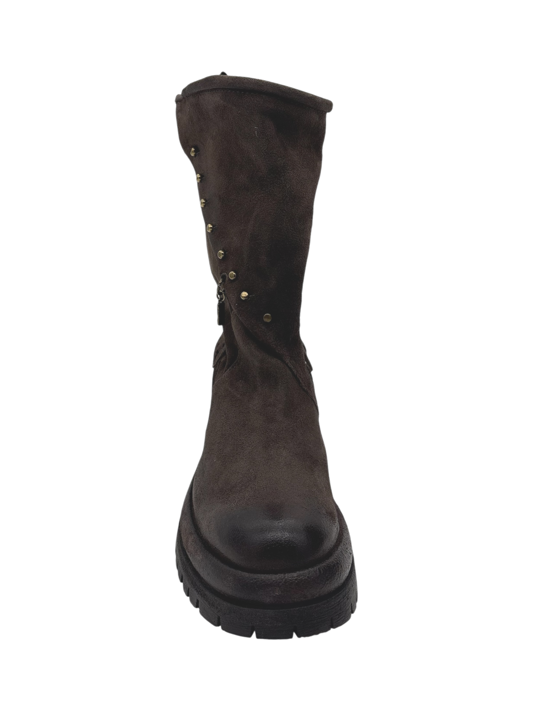 Stivaletto Pelle Donna AS98 Ebano B51236