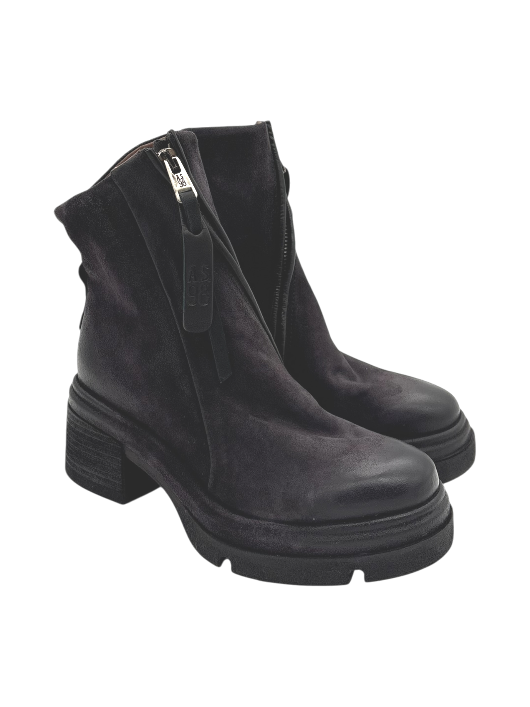 Stivaletto Pelle Donna AS98 Muse A89253 | Viola