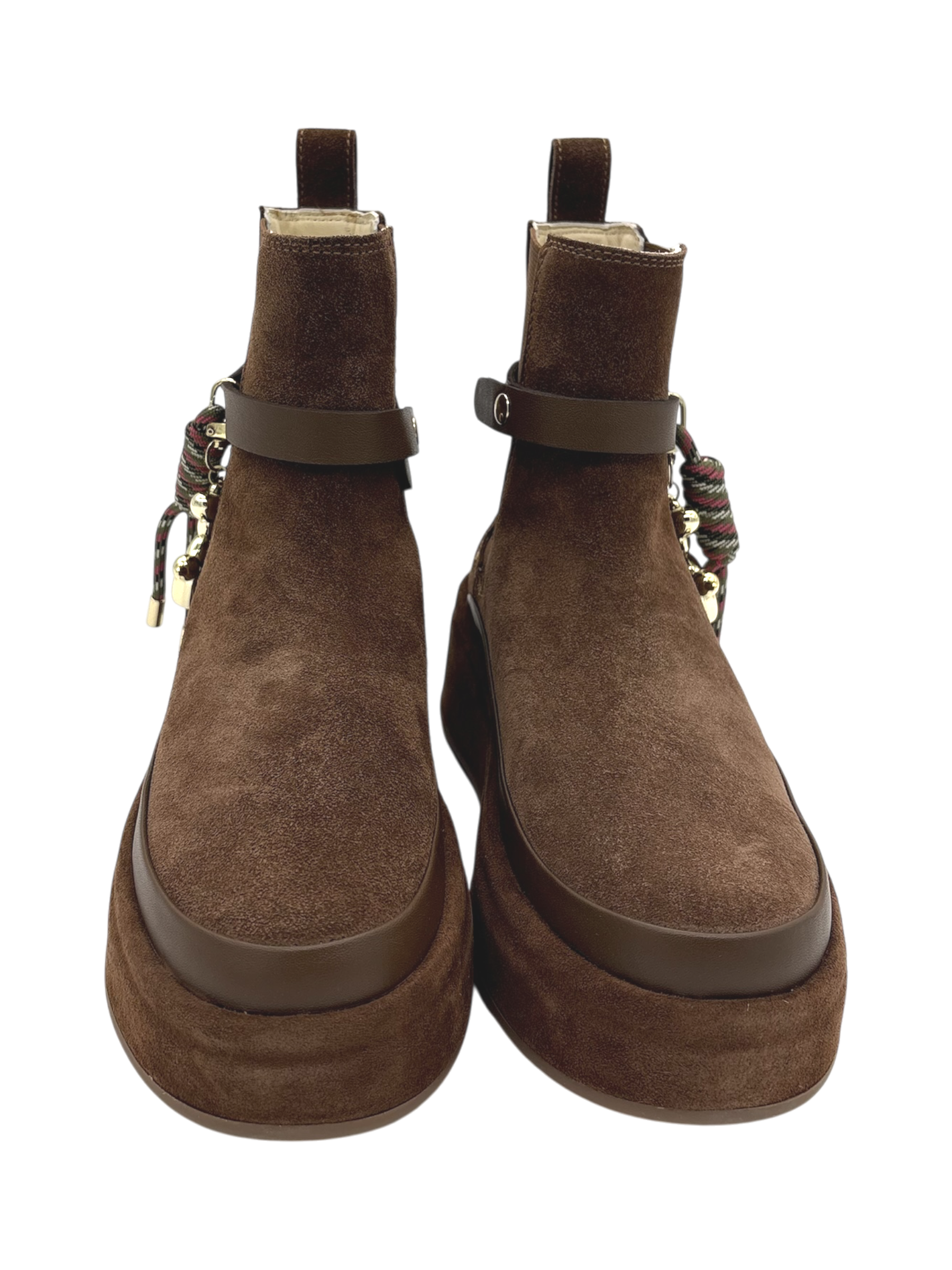 Stivaletto camoscio donna GIO+ Brown Rosita 01