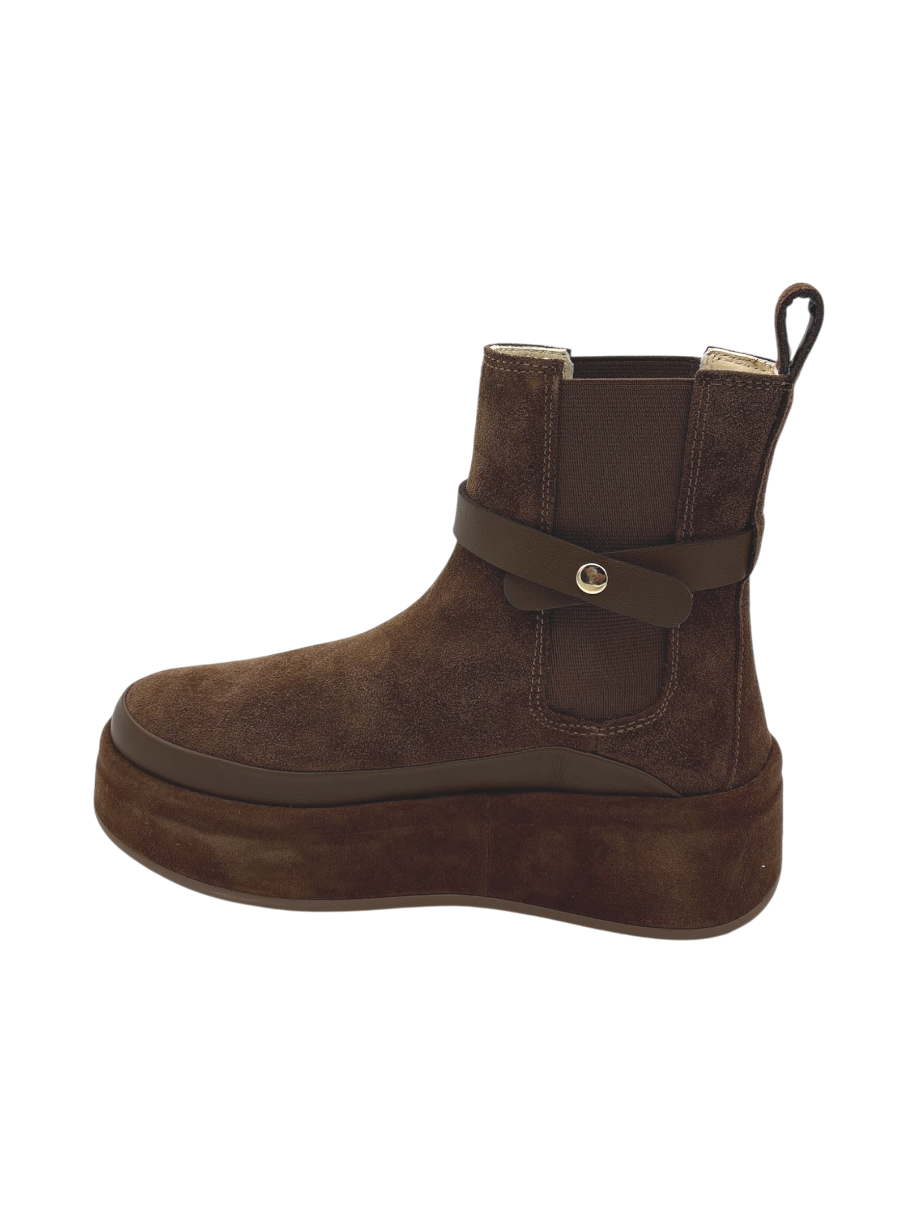 Stivaletto camoscio donna GIO+ Brown Rosita 01
