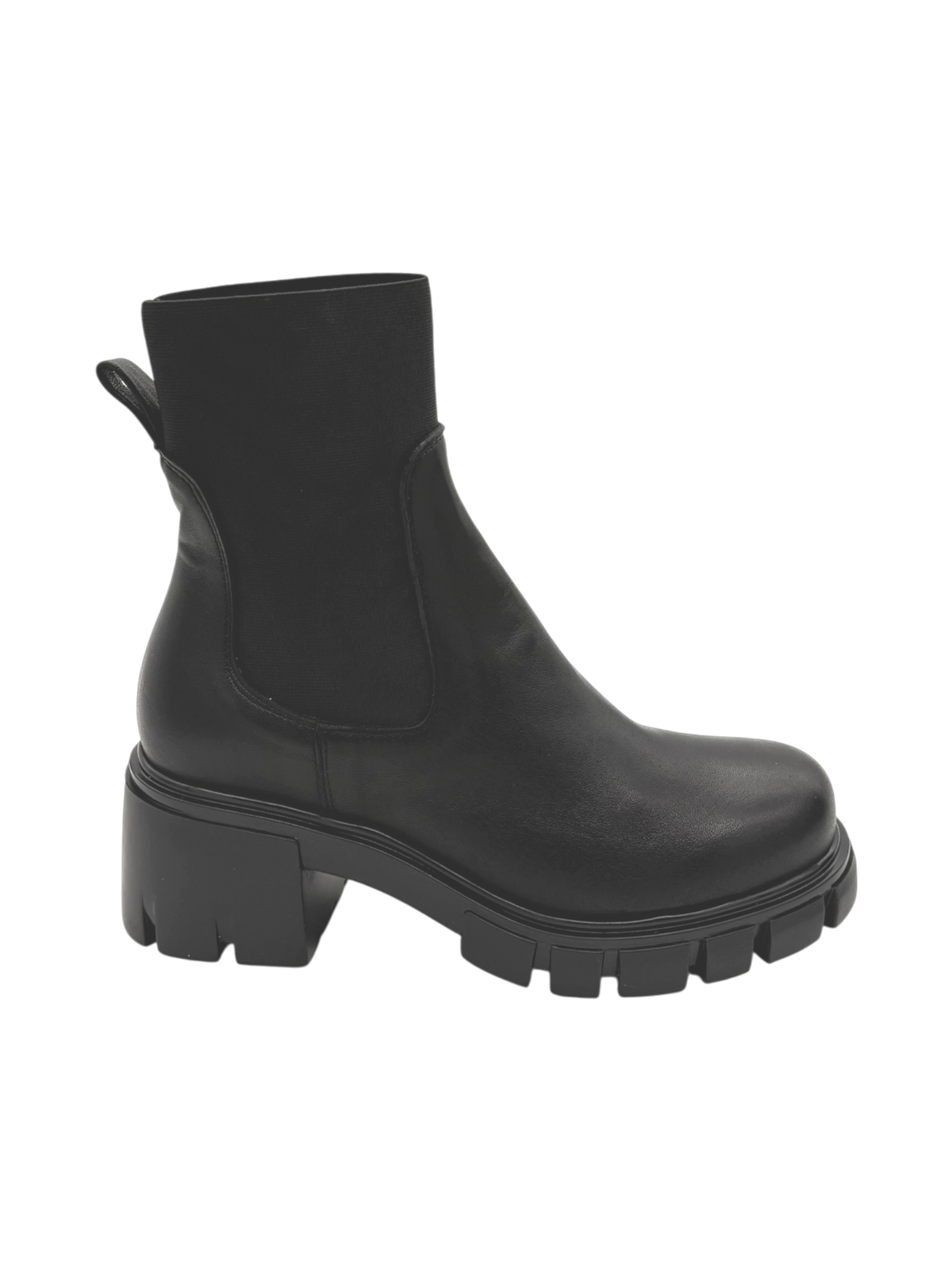 Stivaletto donna in pelle nera Fru.it 1001