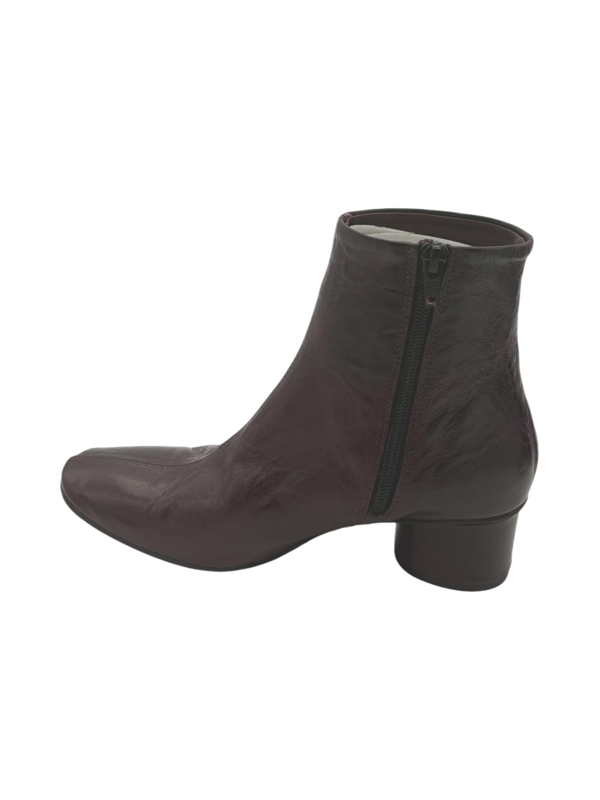 Stivaletto donna Kudetà 624502 in pelle Bordeaux