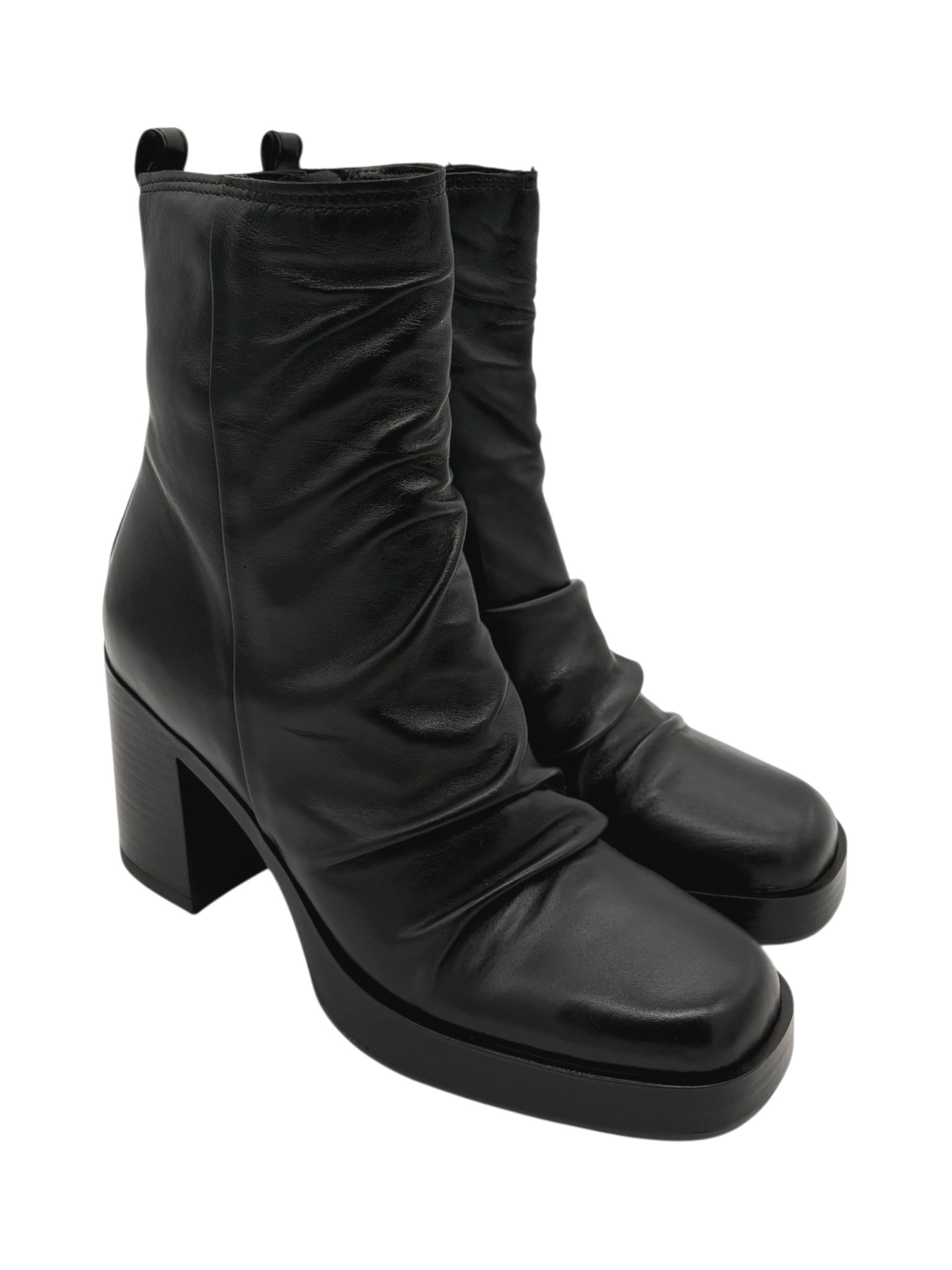 Stivaletto Pelle Donna Mjus P96240 | Nero