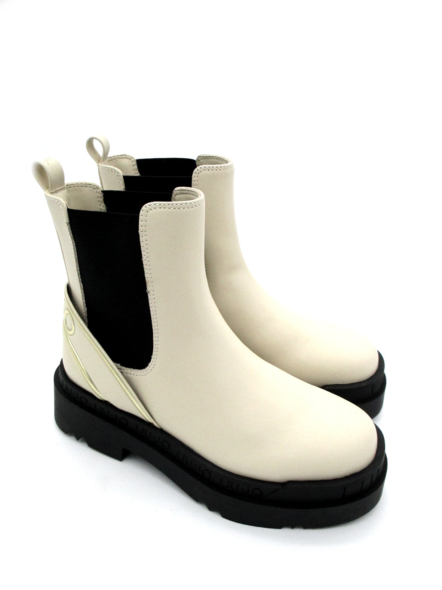 Stivaletto beatles LIUJO Off White - Love 45 -