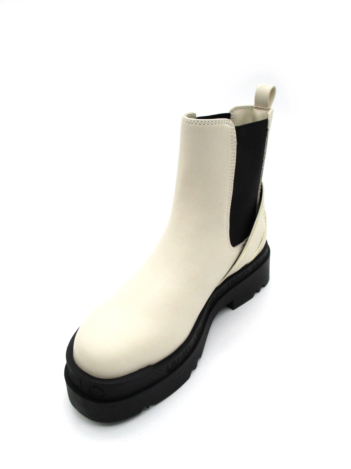 Stivaletto beatles LIUJO Off White - Love 45 -