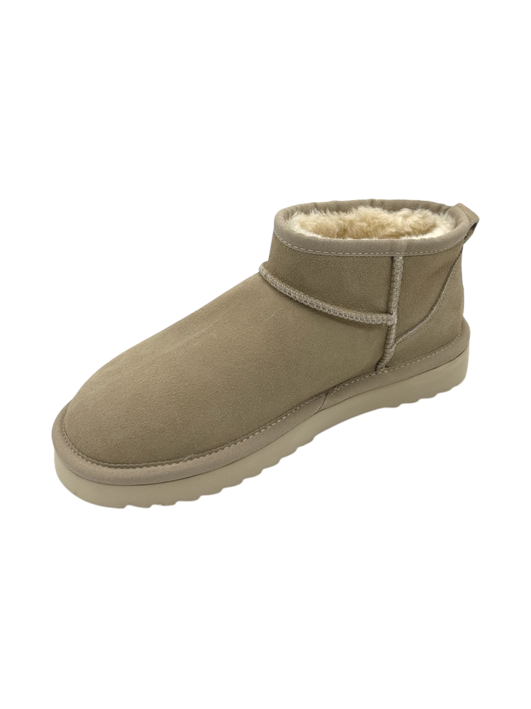 Stivaletto camoscio donna Albano Vanity Beige - AV6741 -