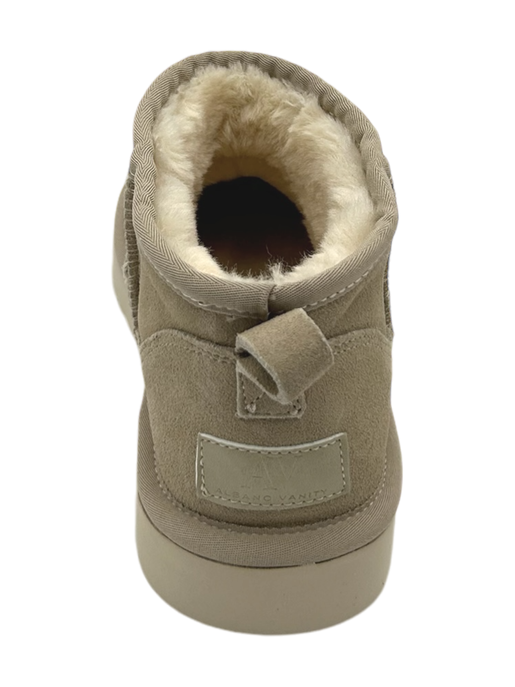 Stivaletto camoscio donna Albano Vanity Beige - AV6741 -