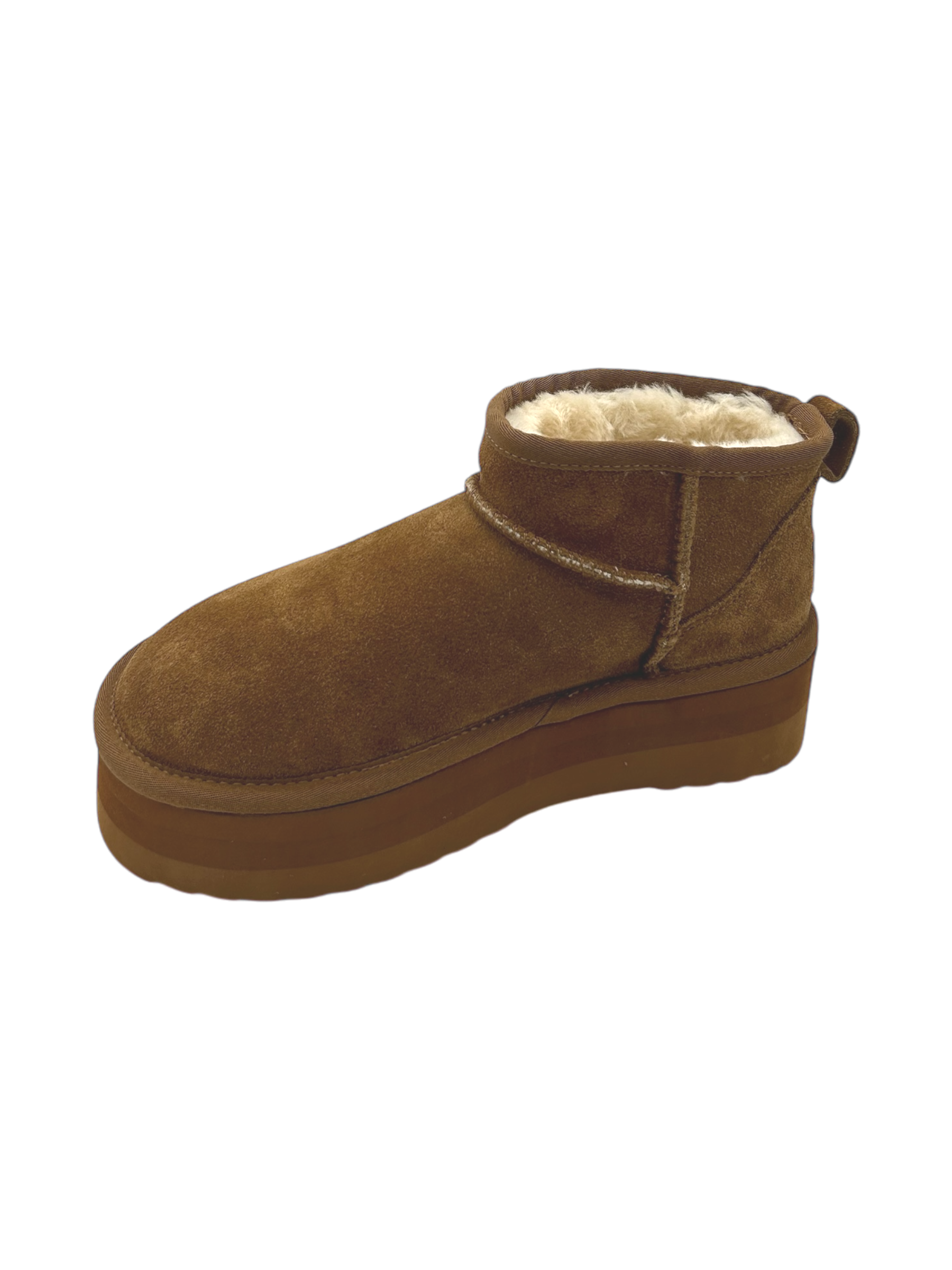 Stivaletto camoscio donna Albano Vanity Cuoio - AV6740 -