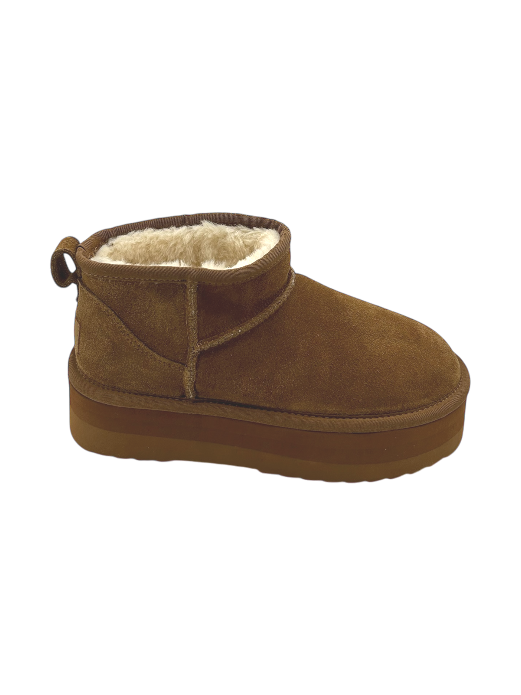 Stivaletto camoscio donna Albano Vanity Cuoio - AV6740 -