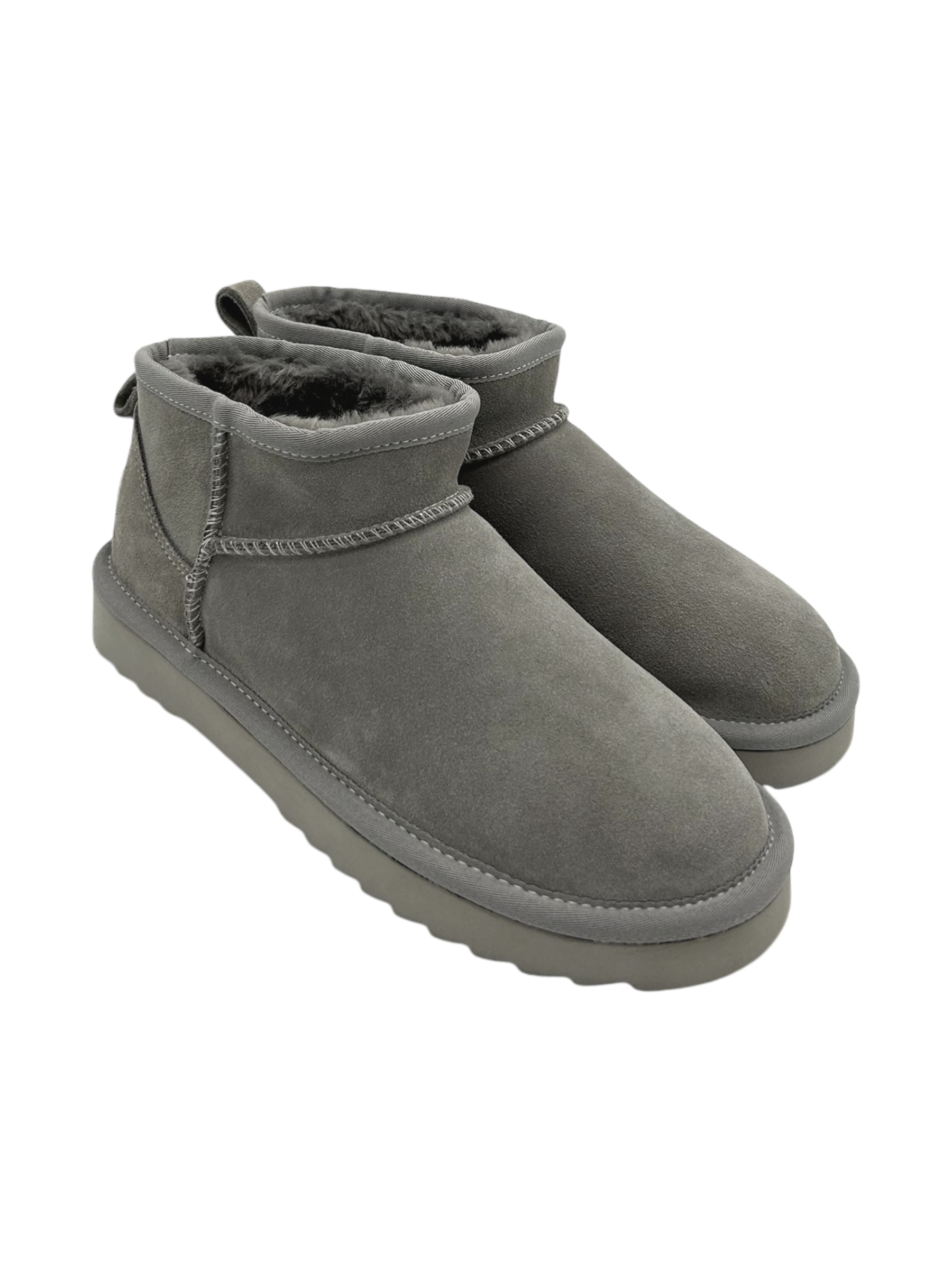 Stivaletto camoscio donna Albano Vanity Grigio - AV6741 -
