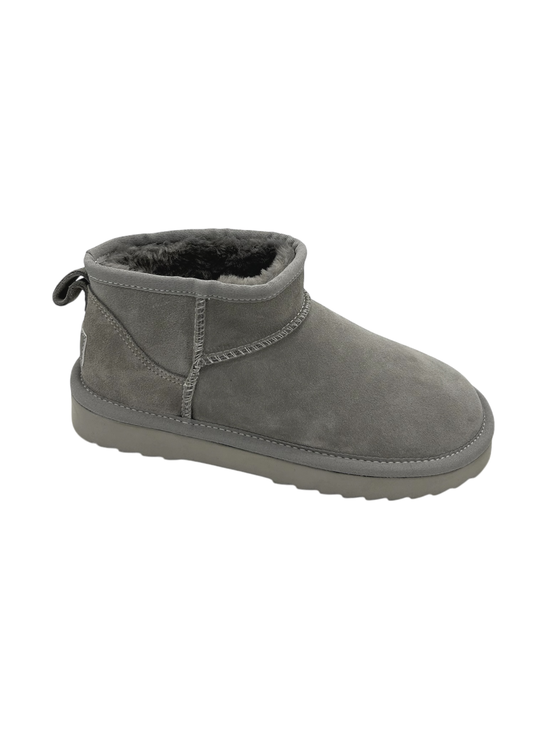 Stivaletto camoscio donna Albano Vanity Grigio - AV6741 -
