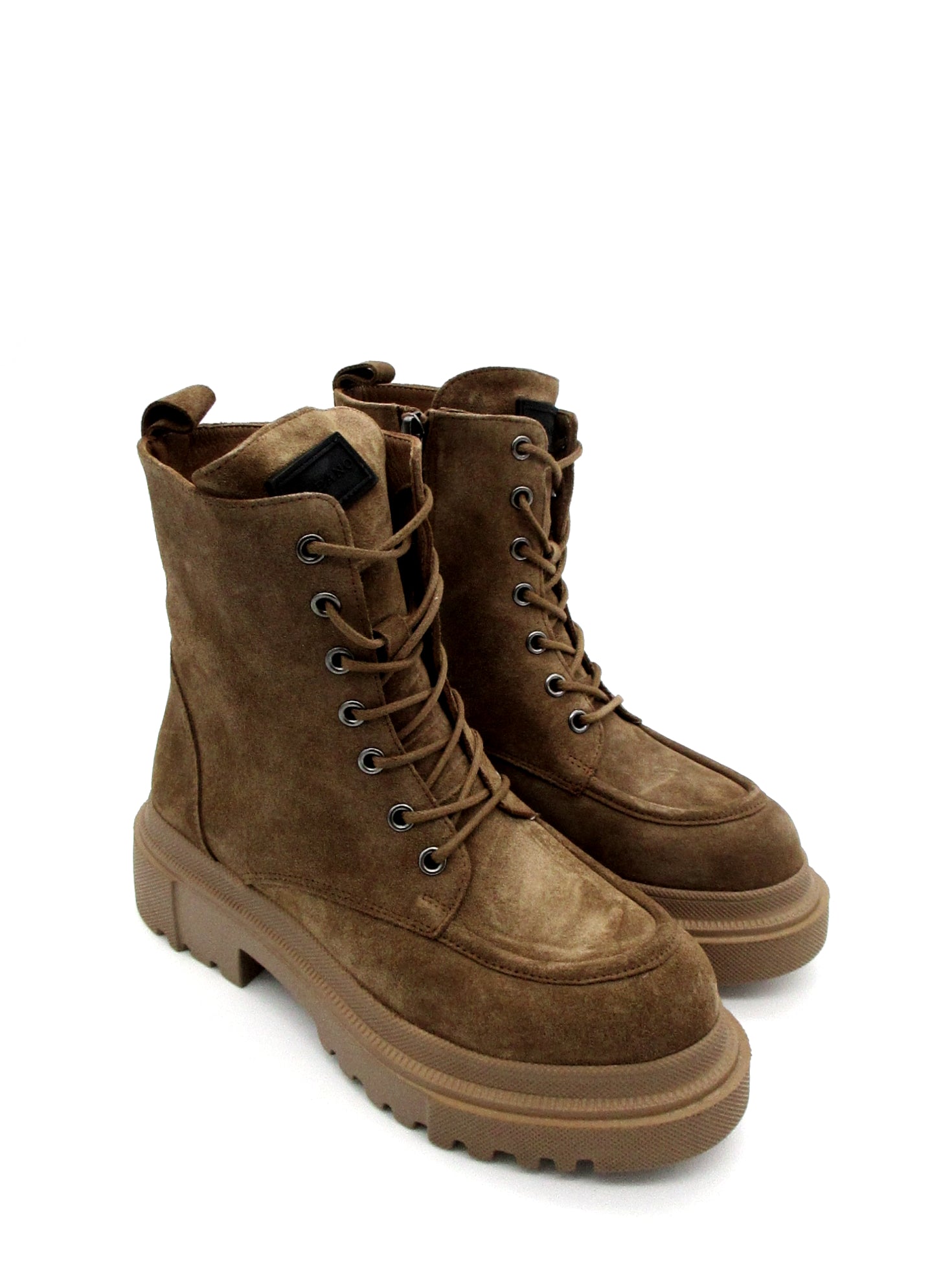 Stivaletto camoscio donna Albano sella - 2503 -