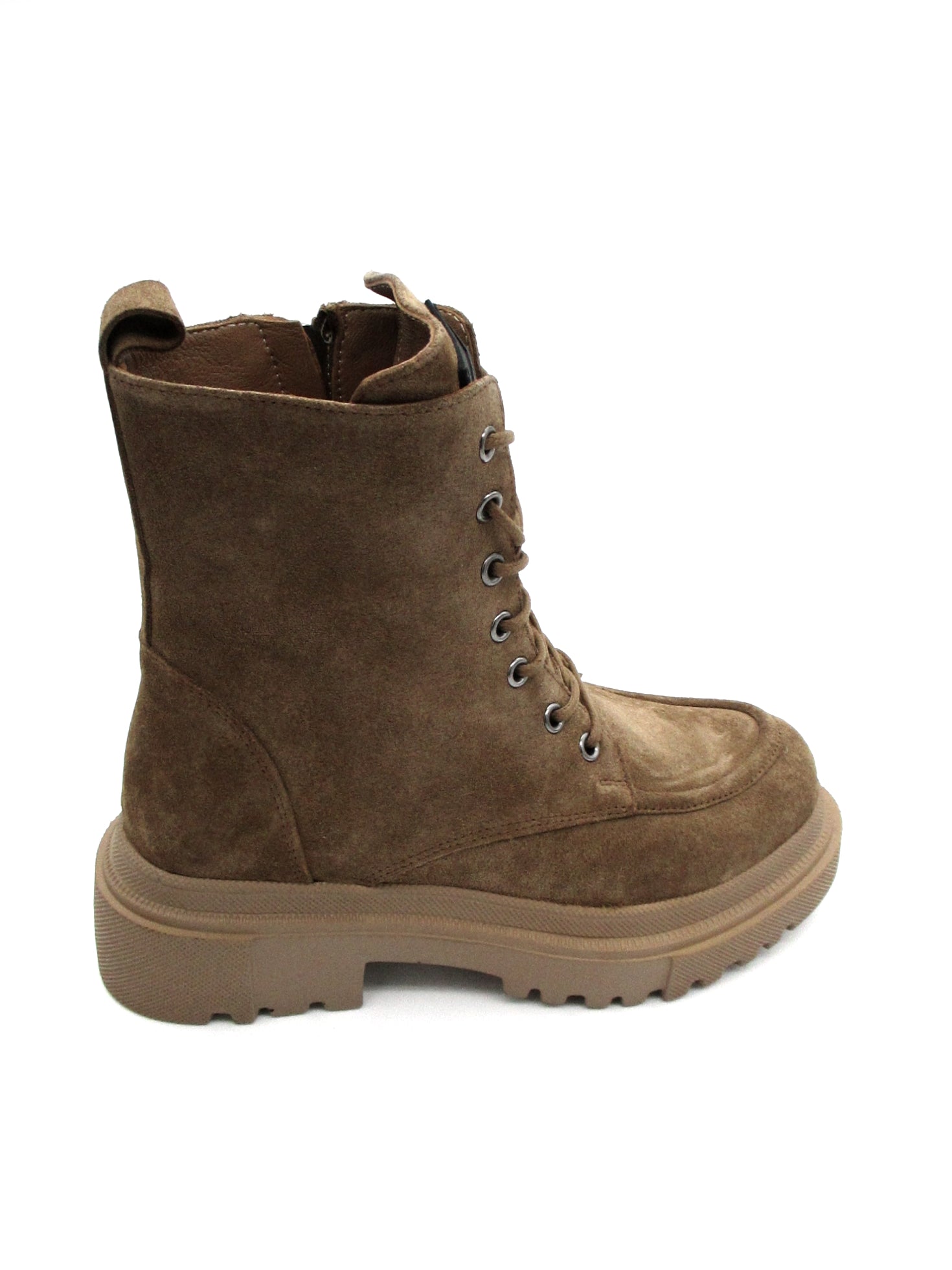 Stivaletto camoscio donna Albano sella - 2503 -