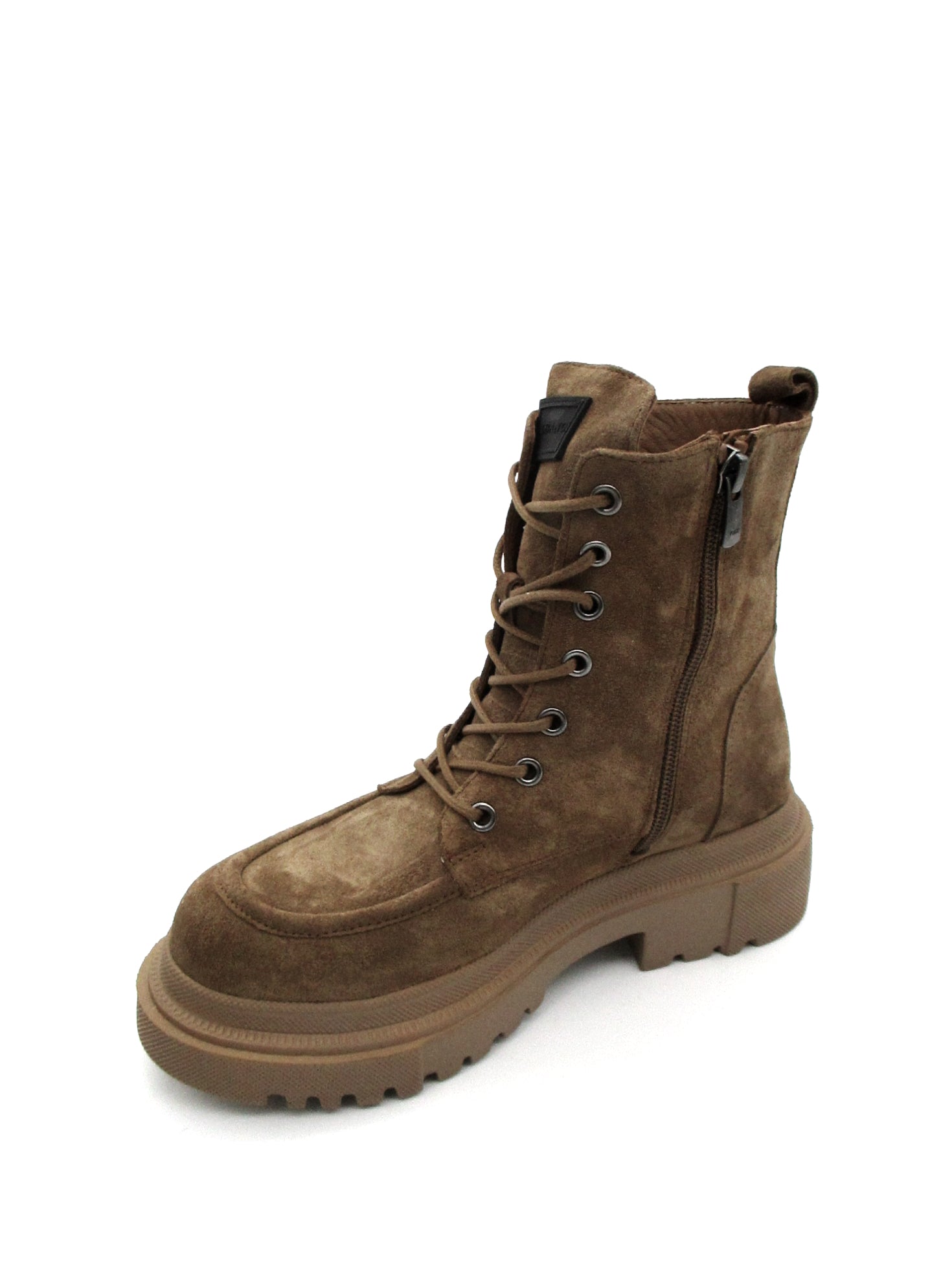 Stivaletto camoscio donna Albano sella - 2503 -