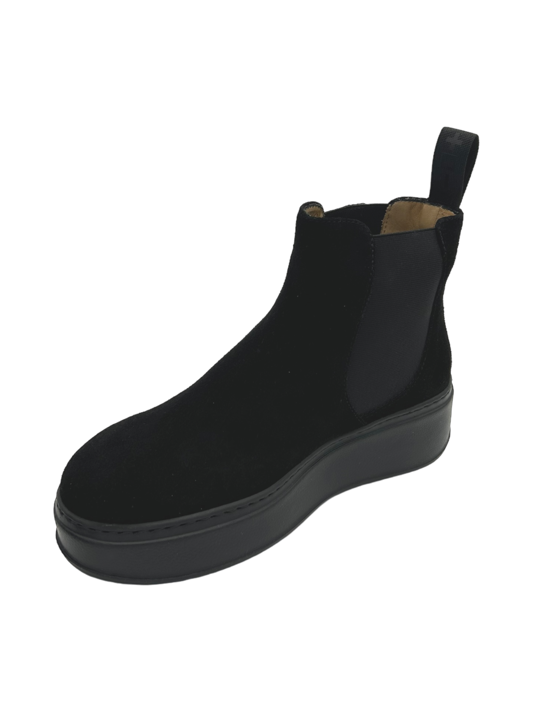 Stivaletto camoscio donna GIO+ Combi Black - PIADA 04F -