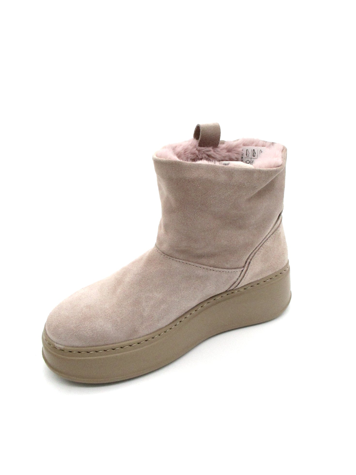 Stivaletto camoscio donna GIO+ Combi Sahara - PIADA05C -