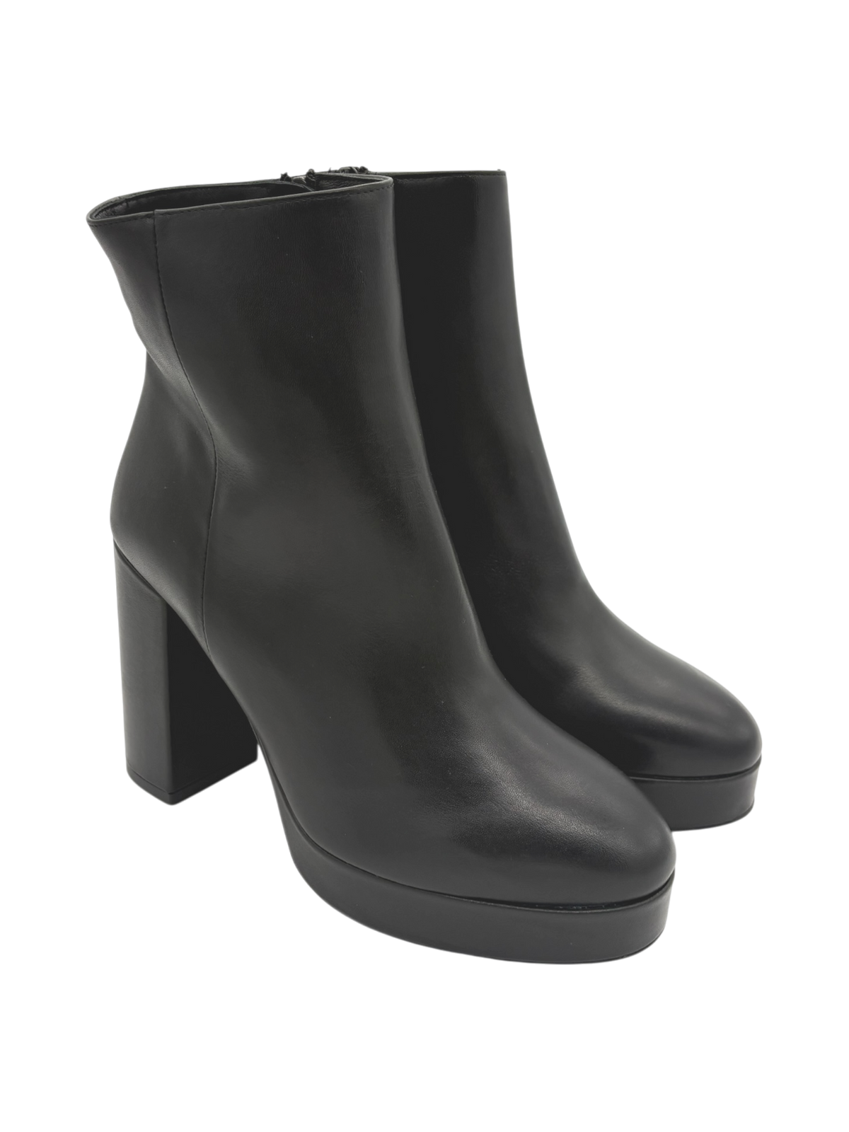 Stivaletto donna Albano 4373 in pelle nera