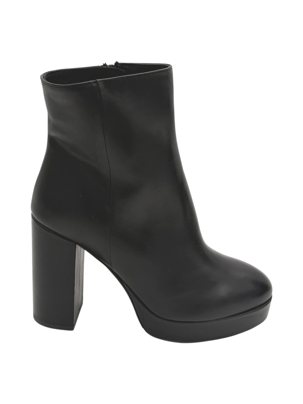 Stivaletto donna Albano 4373 in pelle nera