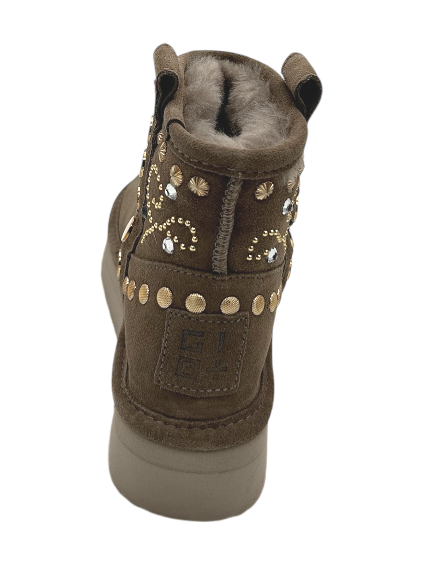 Stivaletto donna GIO+ Montone Taupe - Gioplus -