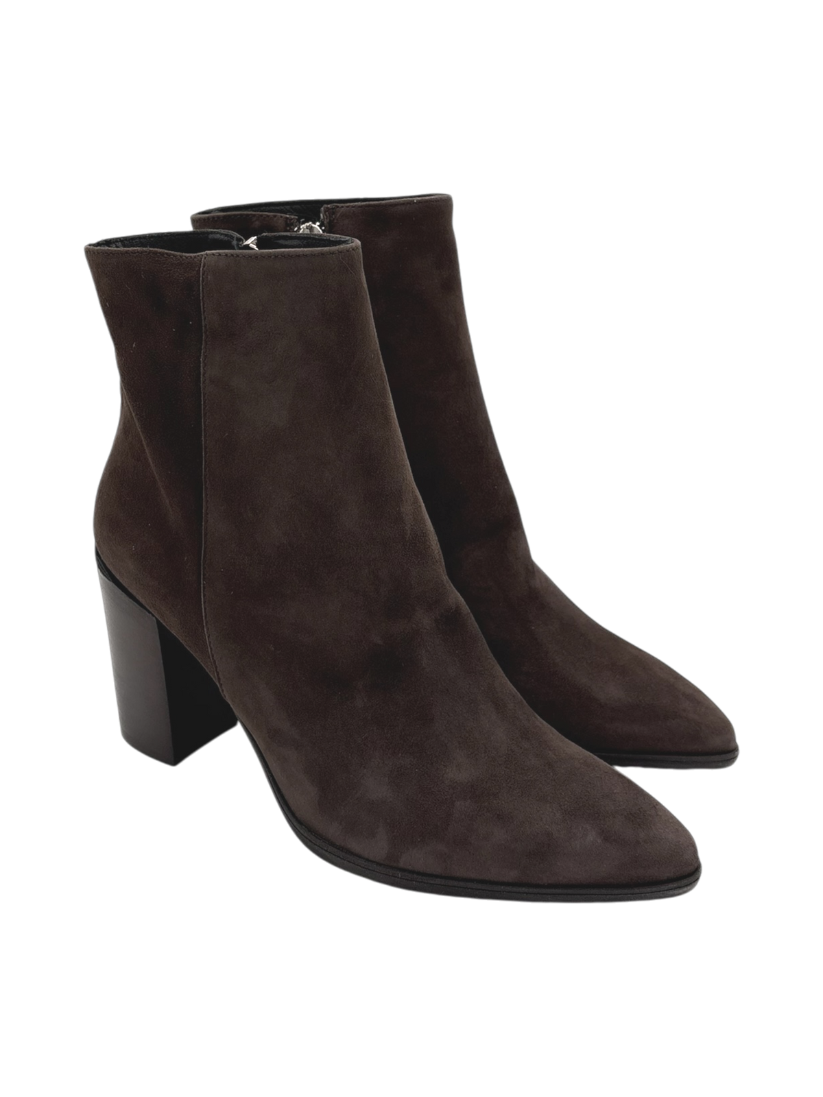 Stivaletto donna Maja by Valery AT134 in camoscio testa di moro