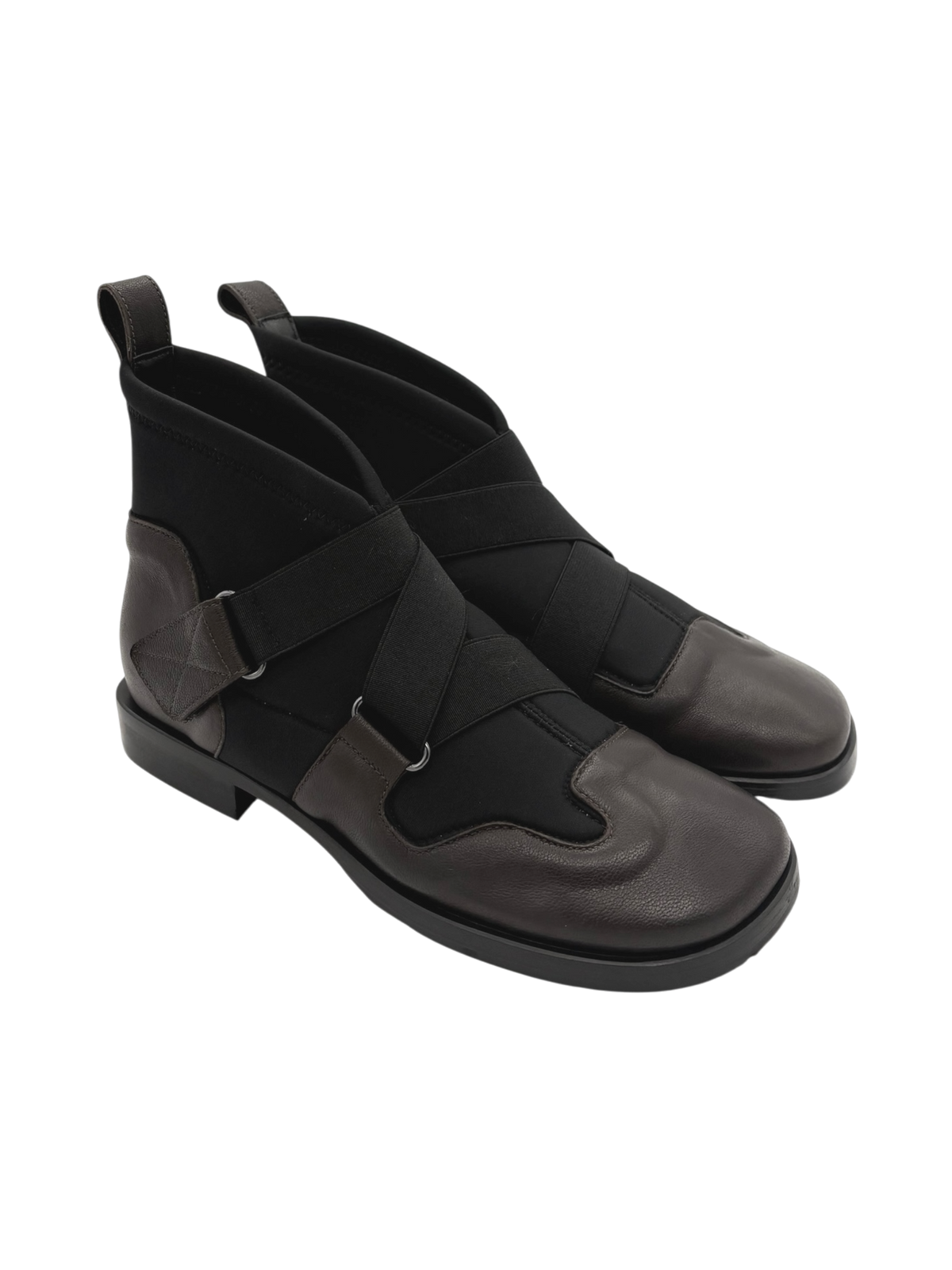 Stivaletto donna Malloni 25131 in pelle caffè