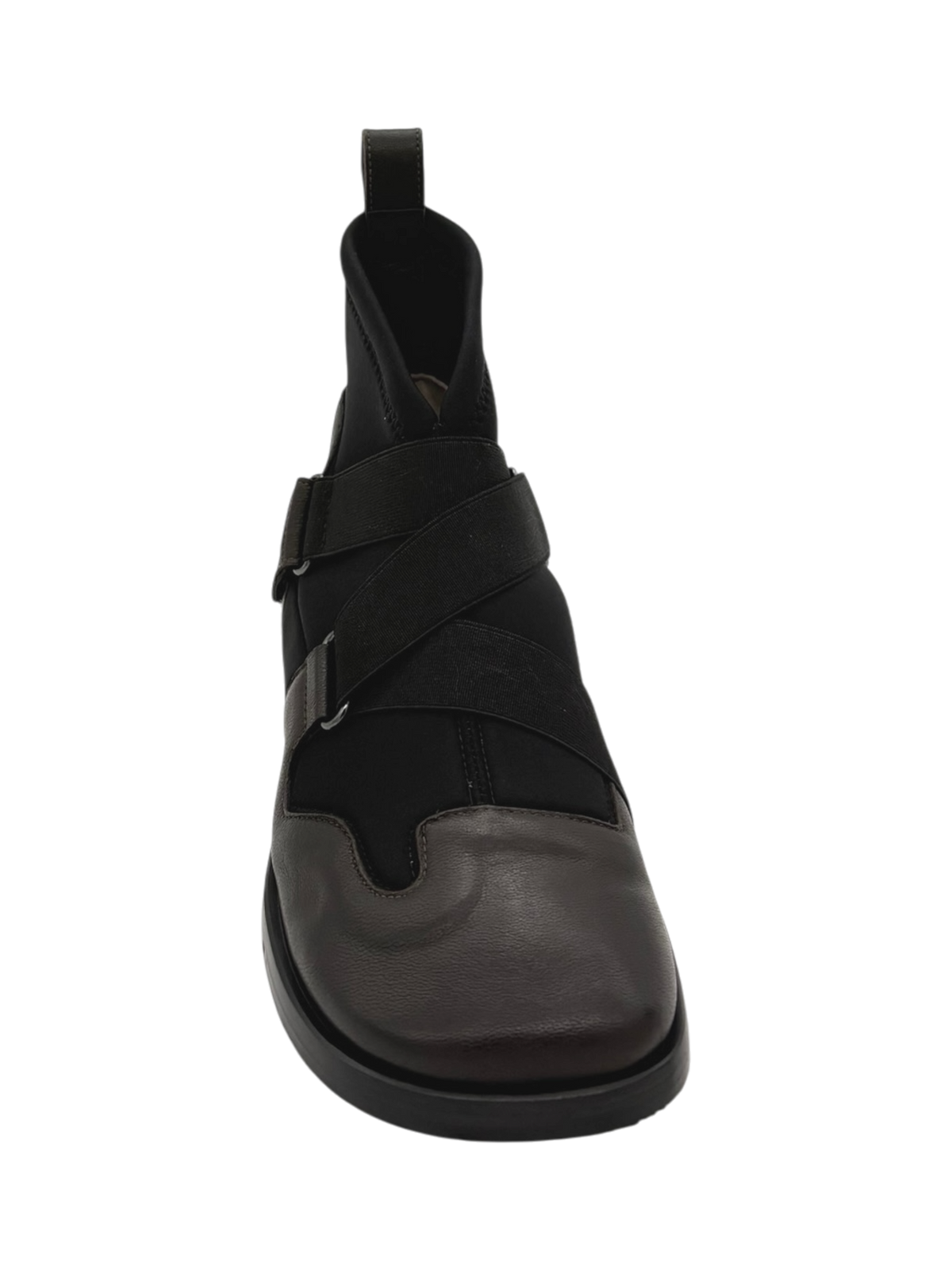 Stivaletto donna Malloni 25131 in pelle caffè