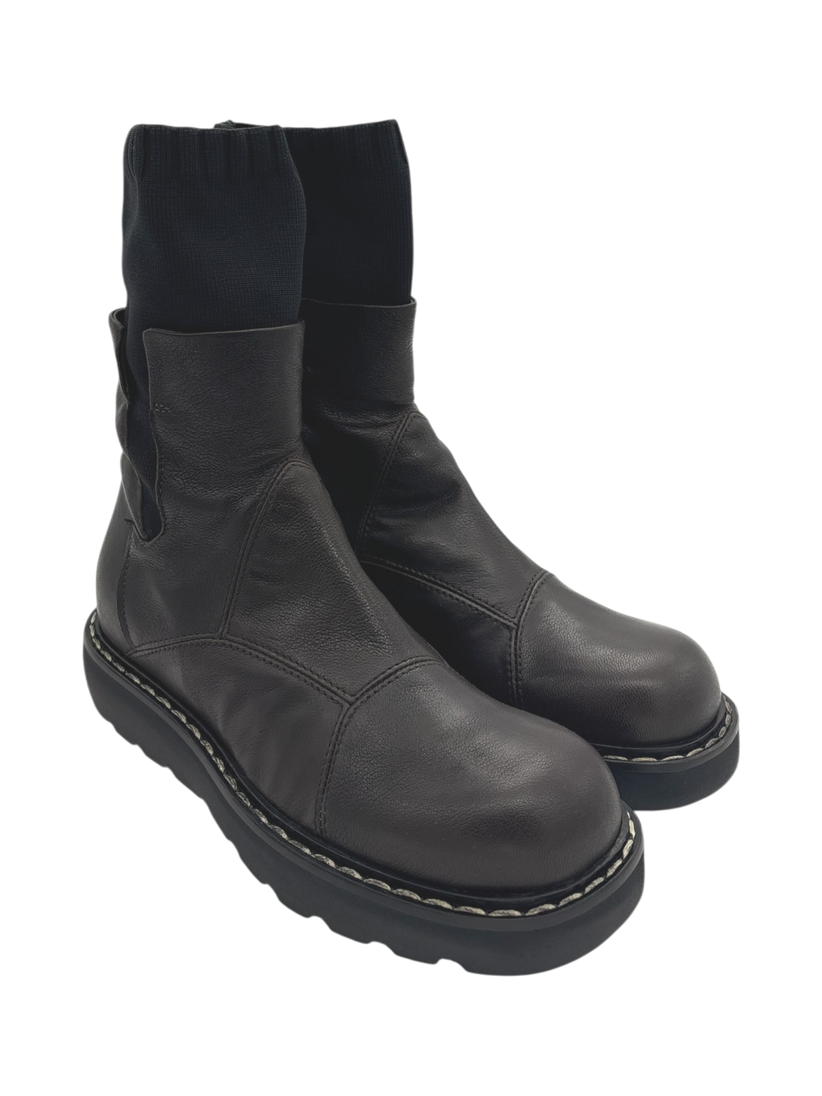 Stivaletto donna Malloni 00911 in pelle Caffè