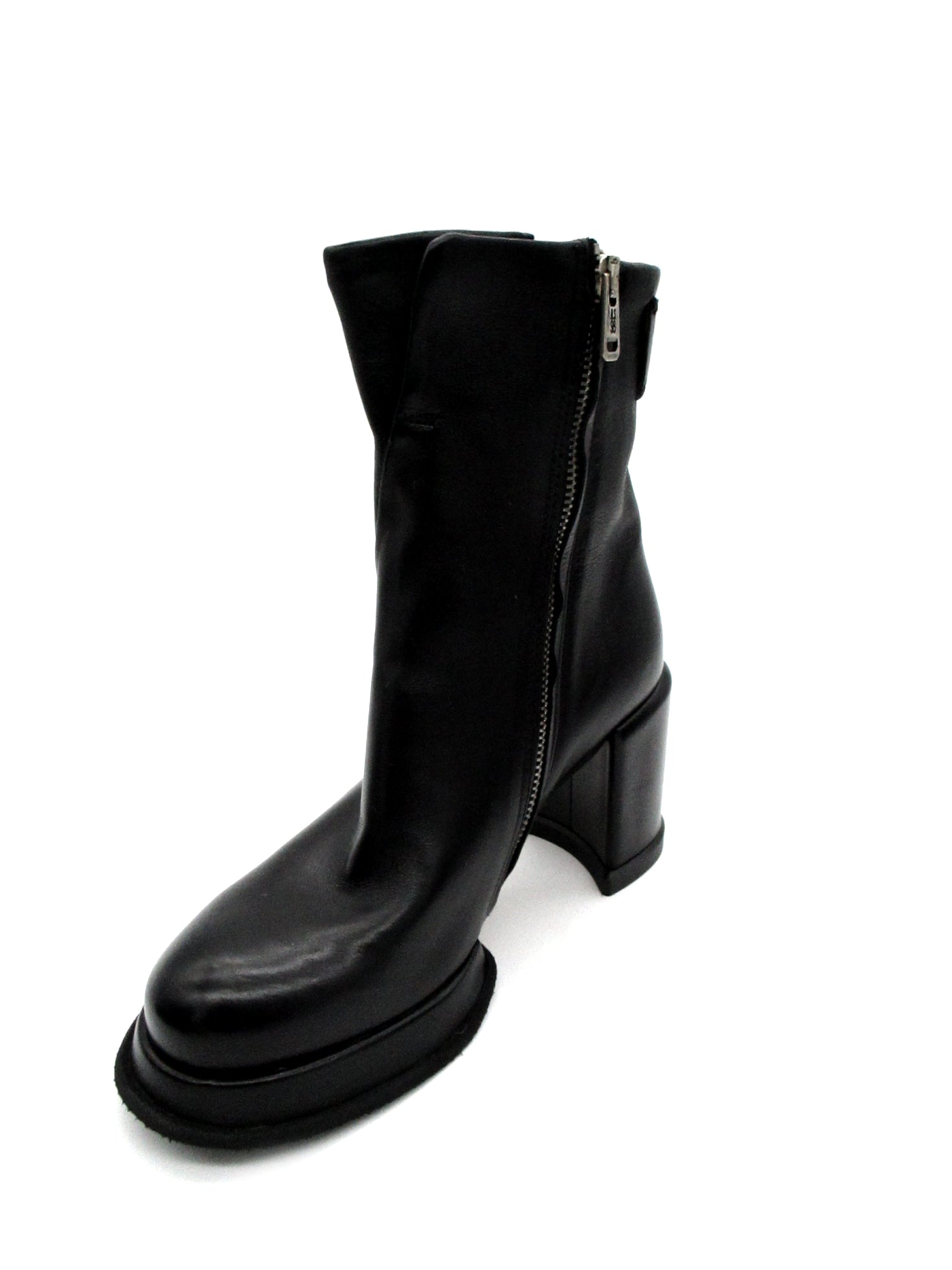 Stivaletto in pelle donna Nero AS98 - B54202 -