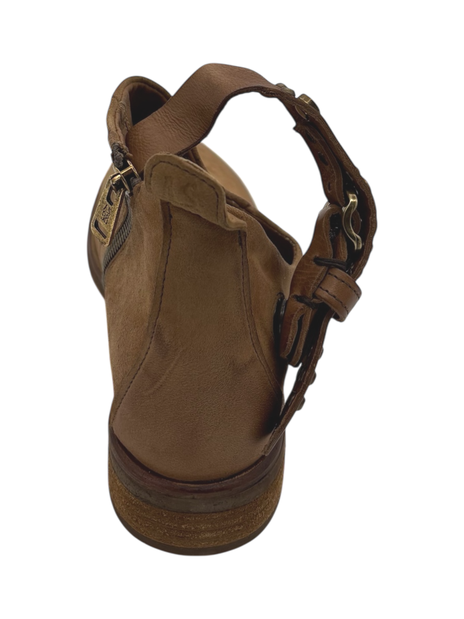Stivaletto Donna AS98 C14211 in Pelle Tiger con Tacco