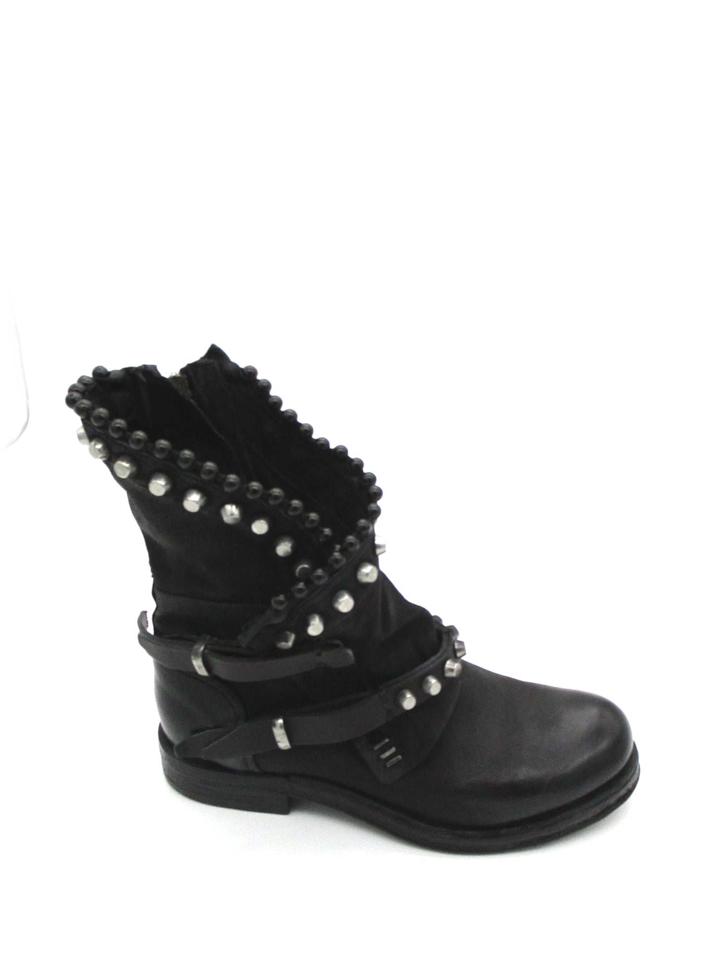 Stivaletto pelle donna AS98 Black - 207239 -