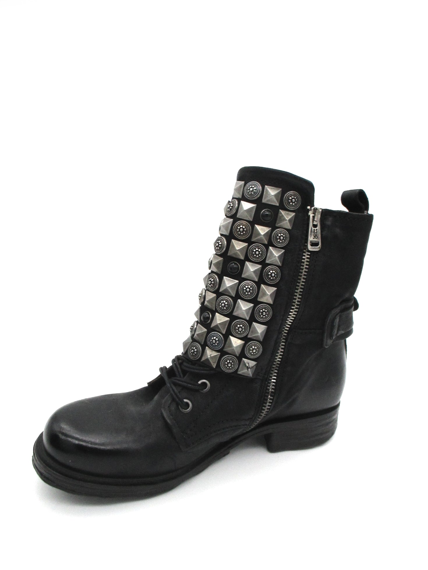 Stivaletto pelle donna AS98 Black - 259213 -
