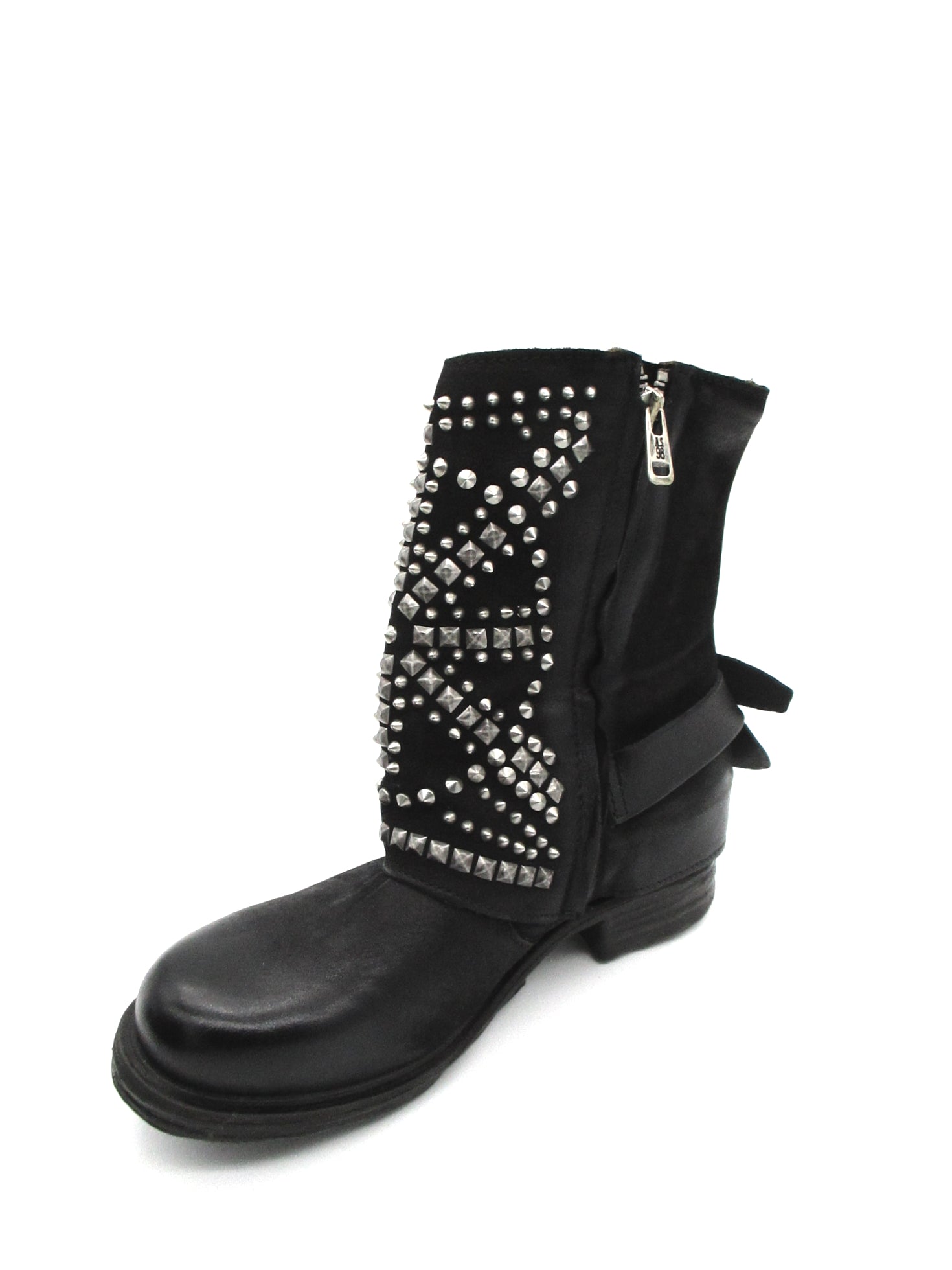 Stivaletto pelle donna AS98 Black - 259215 -
