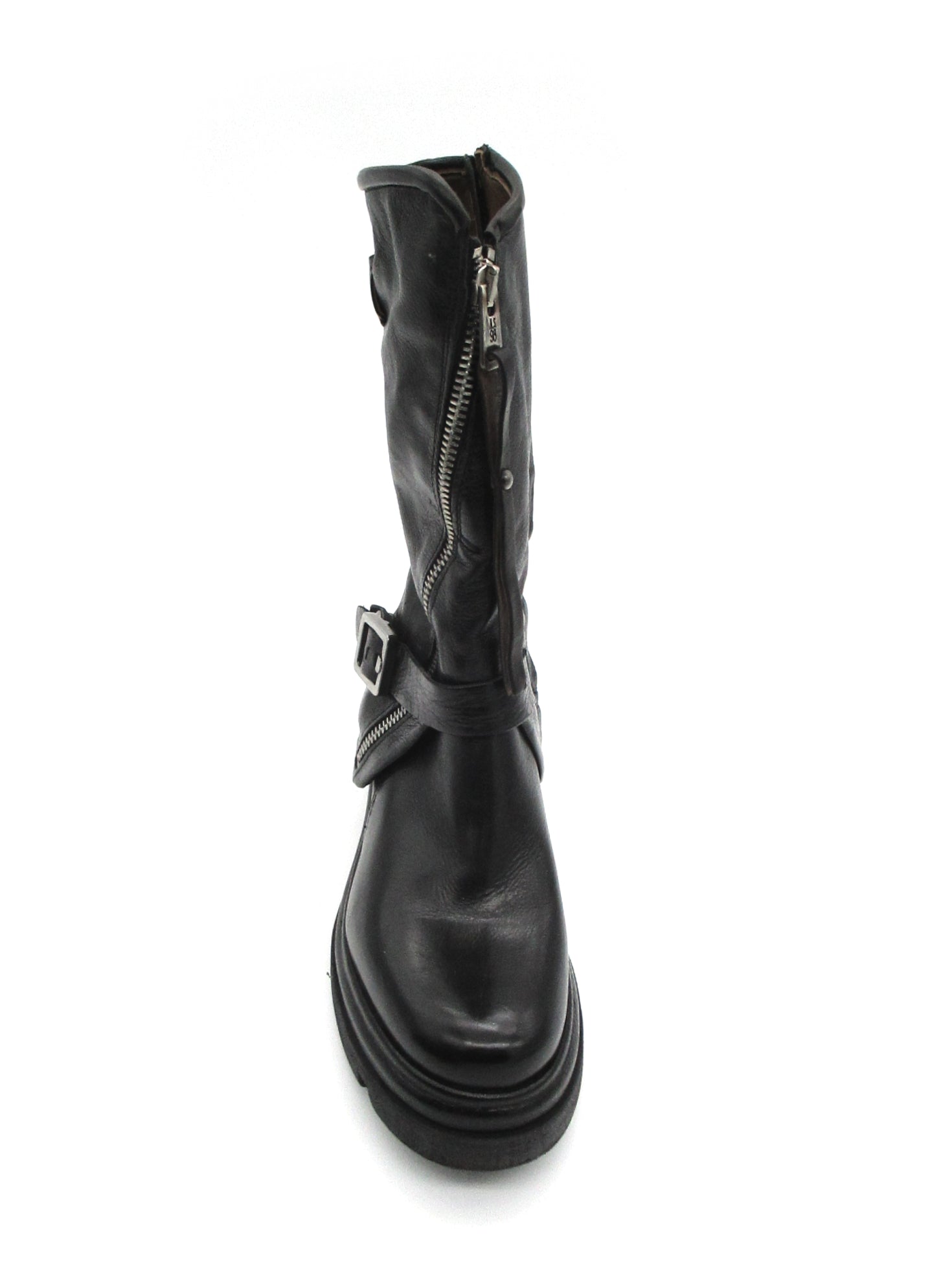 Stivaletto pelle donna AS98 Black - A89215 -