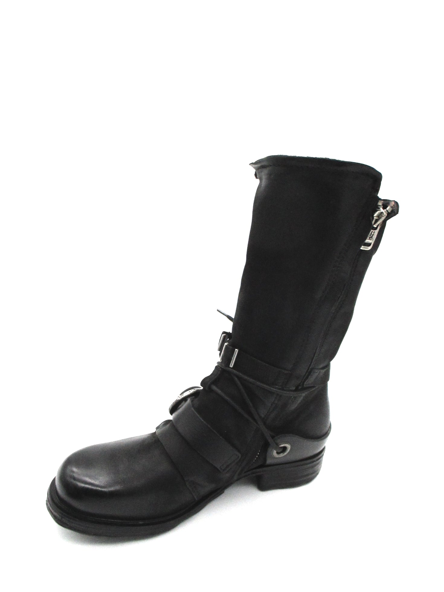 Stivaletto pelle donna AS98 Black  - 259391 -