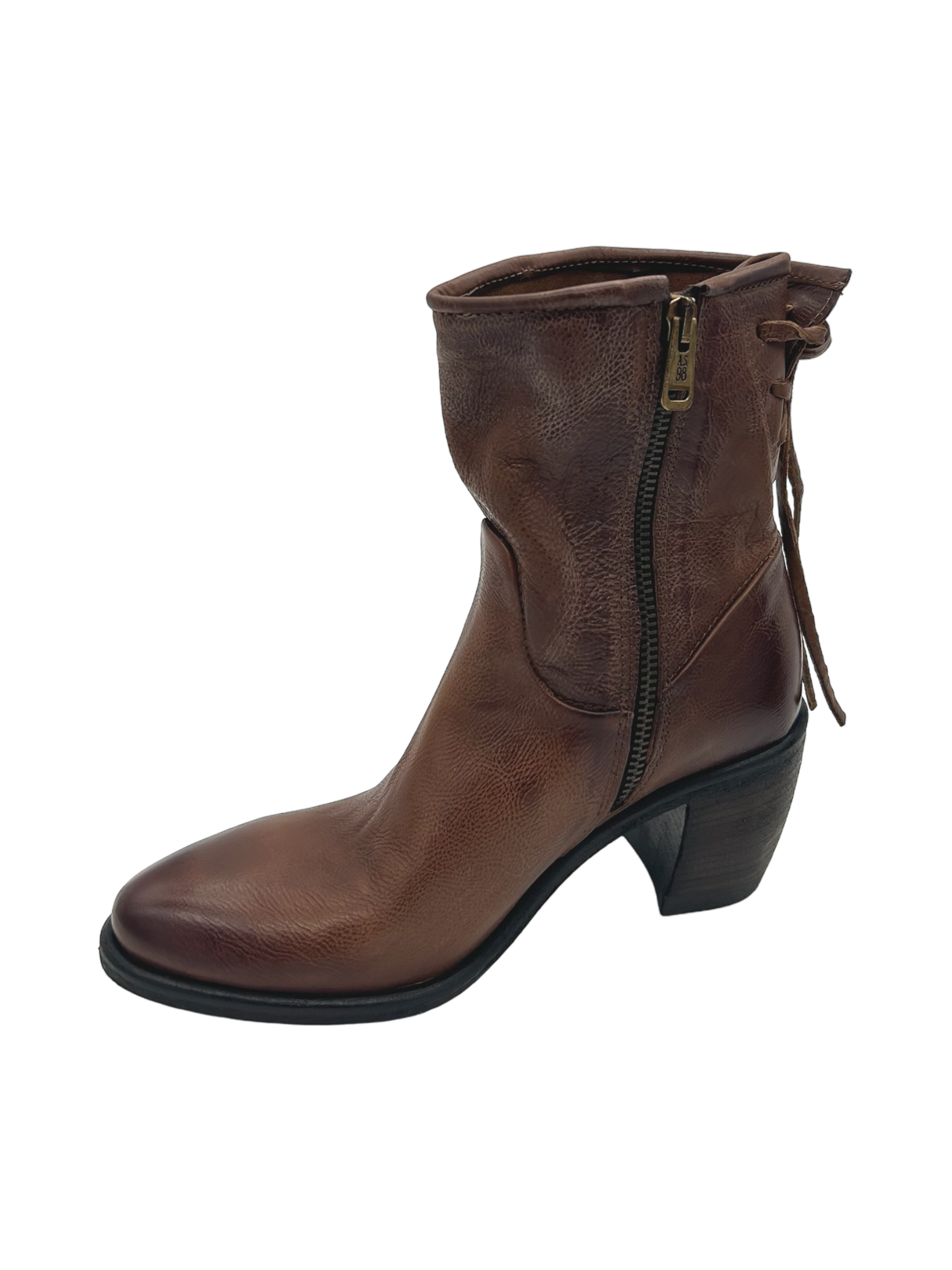 Stivaletto pelle donna AS98 Calvados - B82205 -