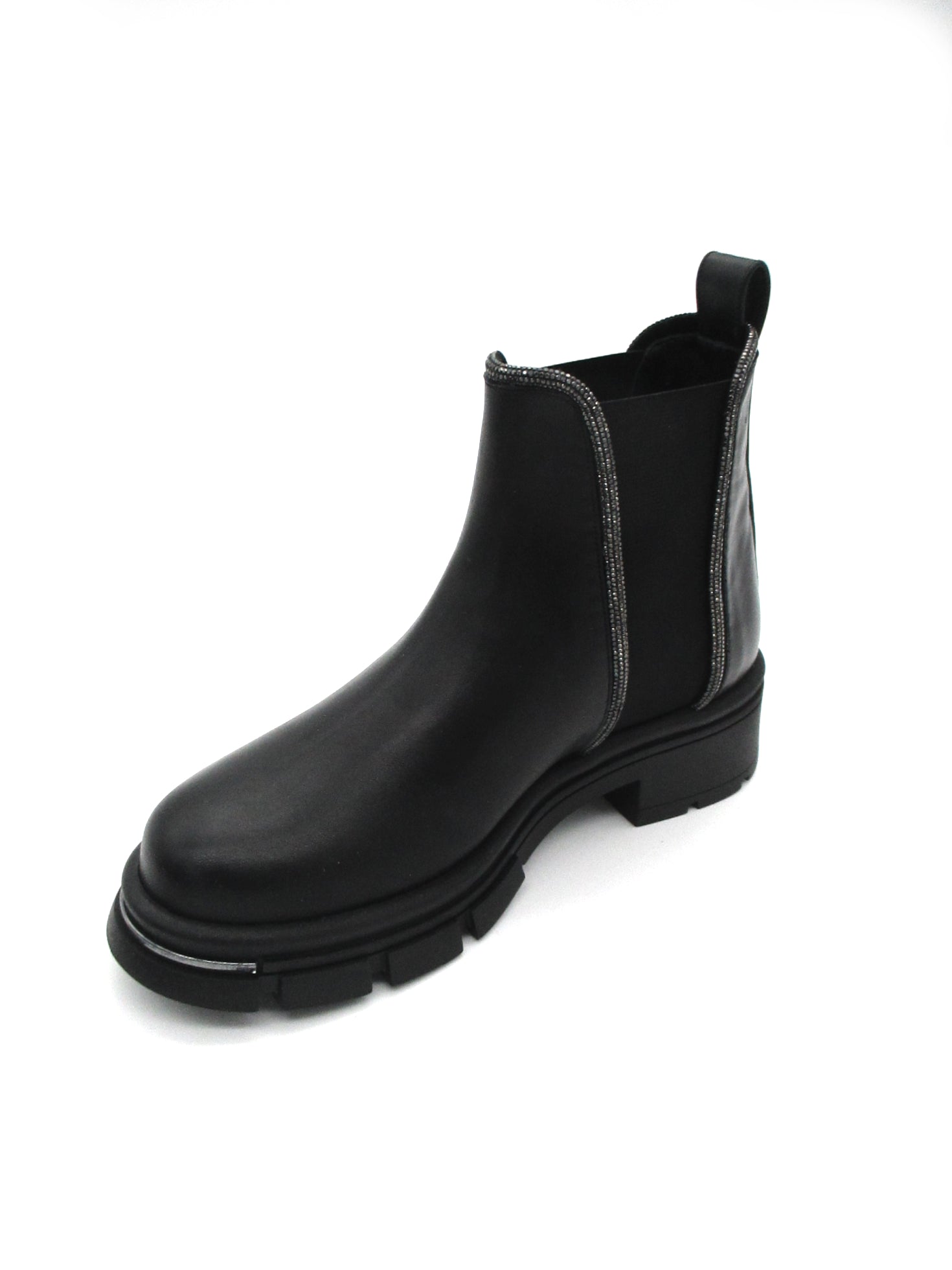 Stivaletto pelle donna Albano Nero - 2568 -