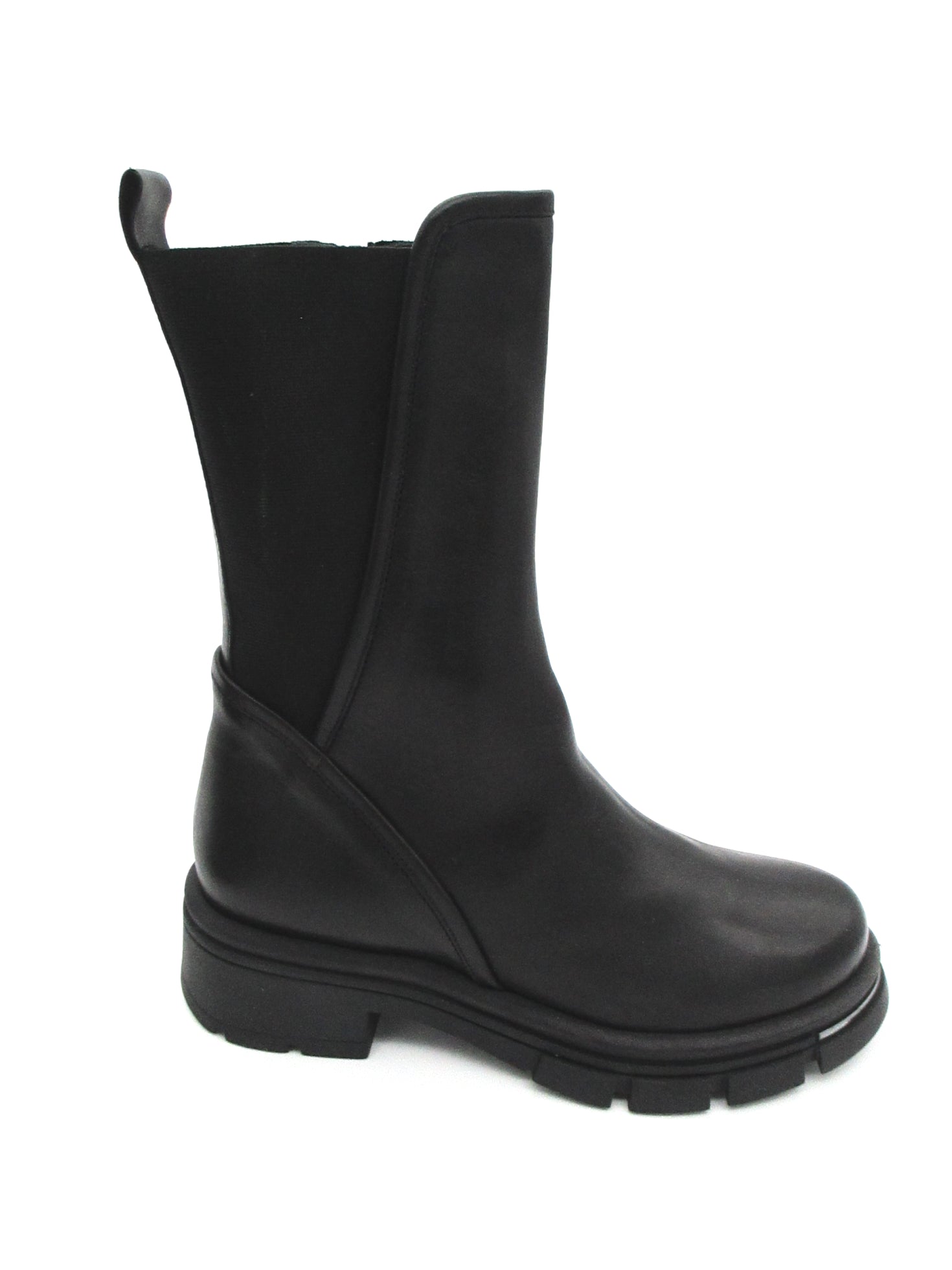 Stivaletto pelle donna Albano Nero - 2573 -