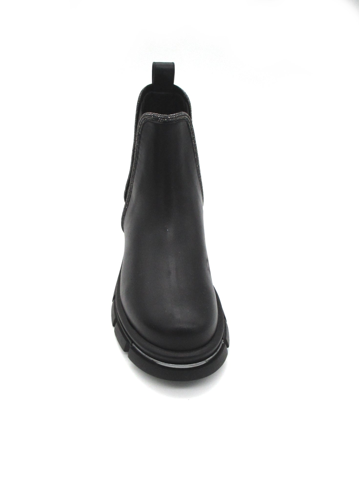 Stivaletto pelle donna Albano Nero - 2568 -