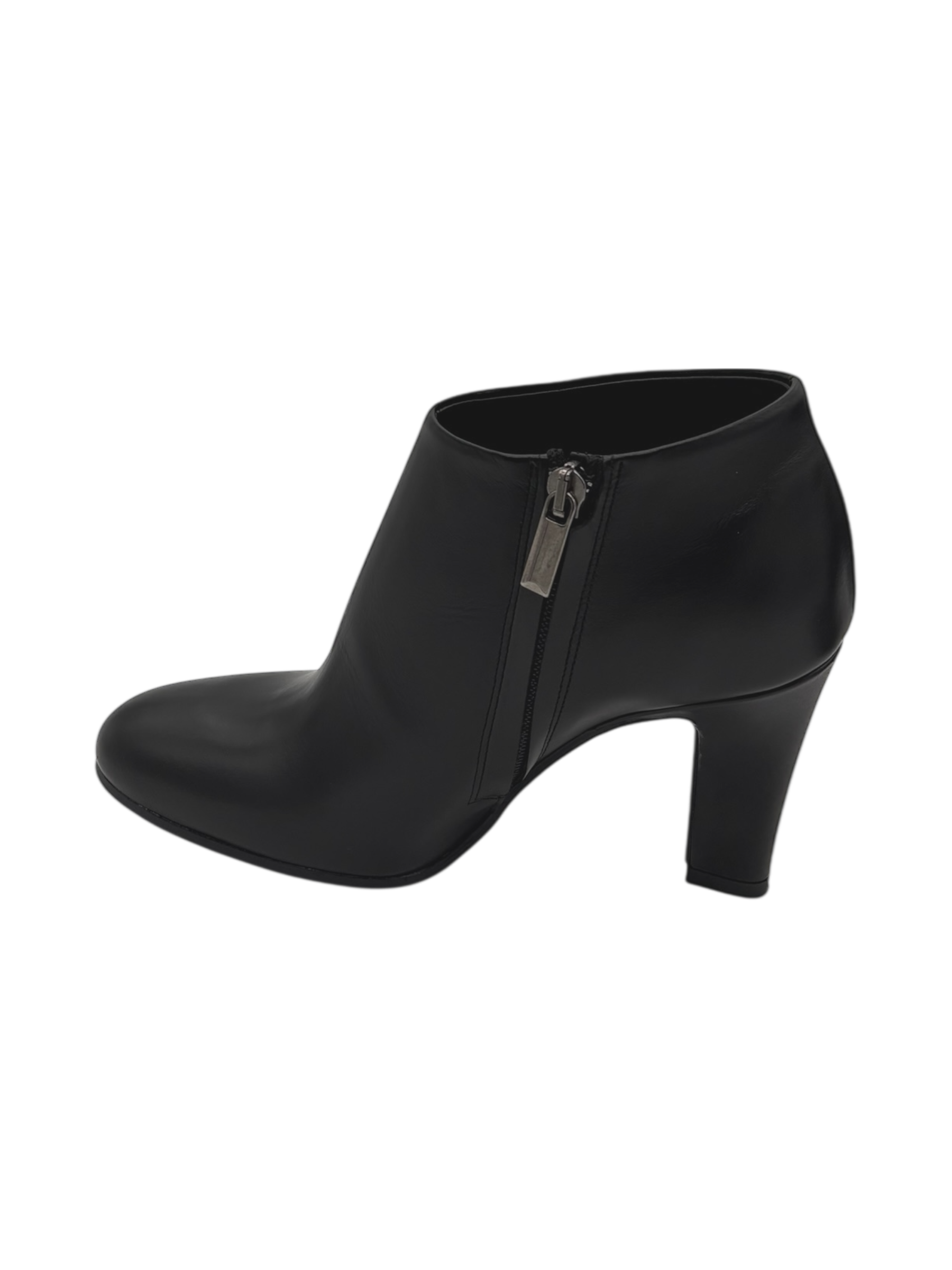 Stivaletto pelle donna BiancaDi Black - R2677VT -