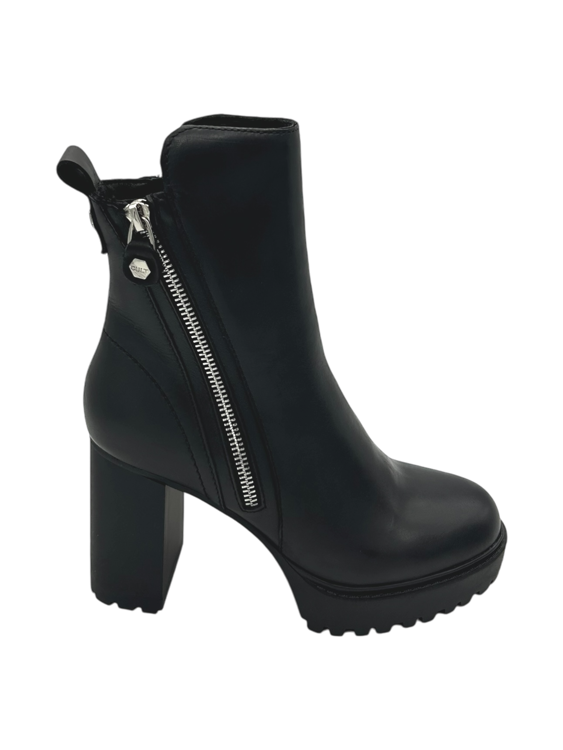 Stivaletto pelle donna CULT Black - Jagger 4334 -