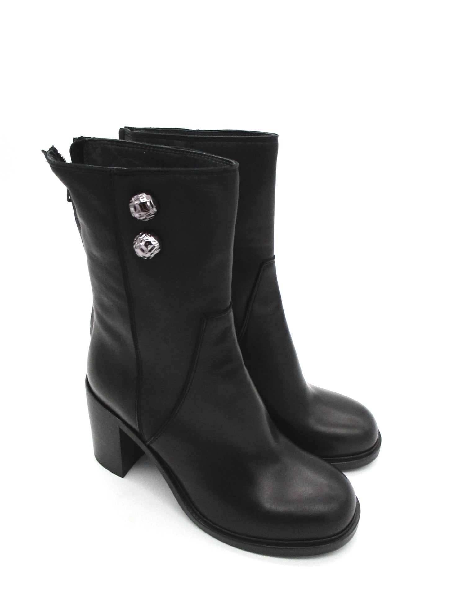 Stivaletto pelle donna FRU.IT Black - 8442 -