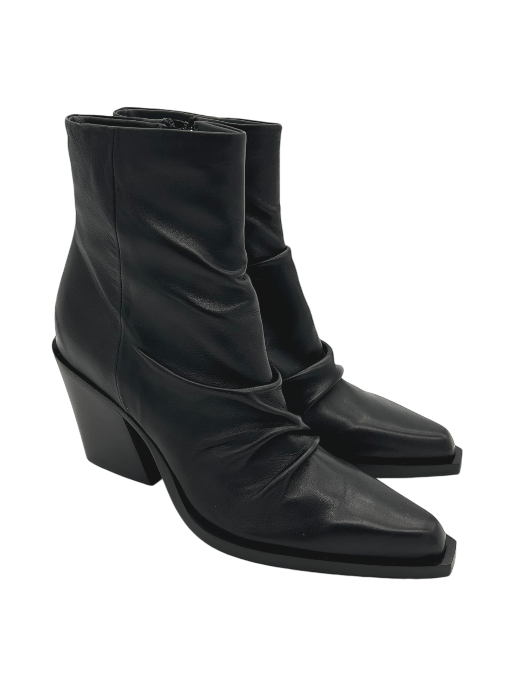 Stivaletto texano pelle donna FRU.IT Black - 8852 -