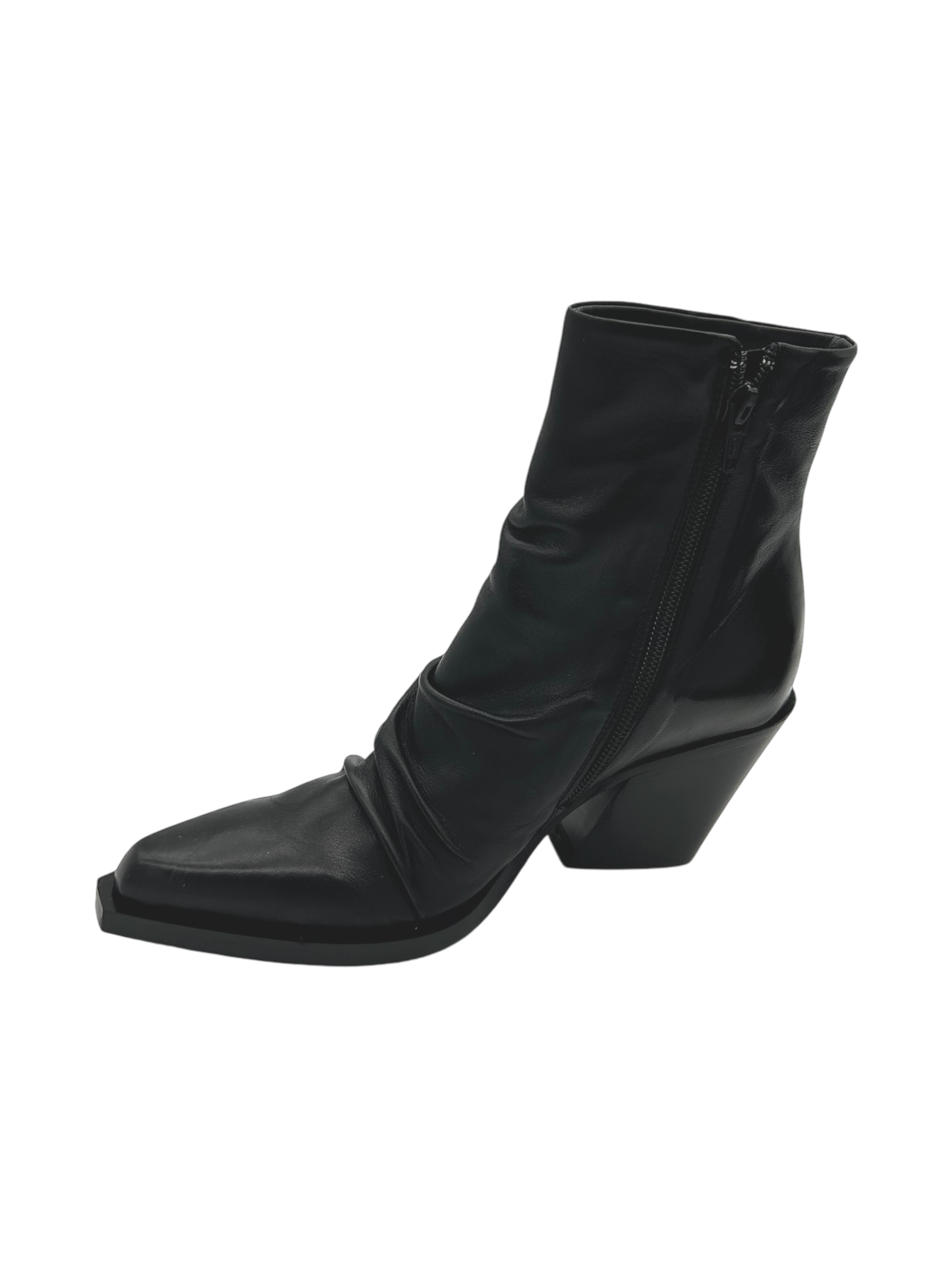Stivaletto texano pelle donna FRU.IT Black - 8852 -