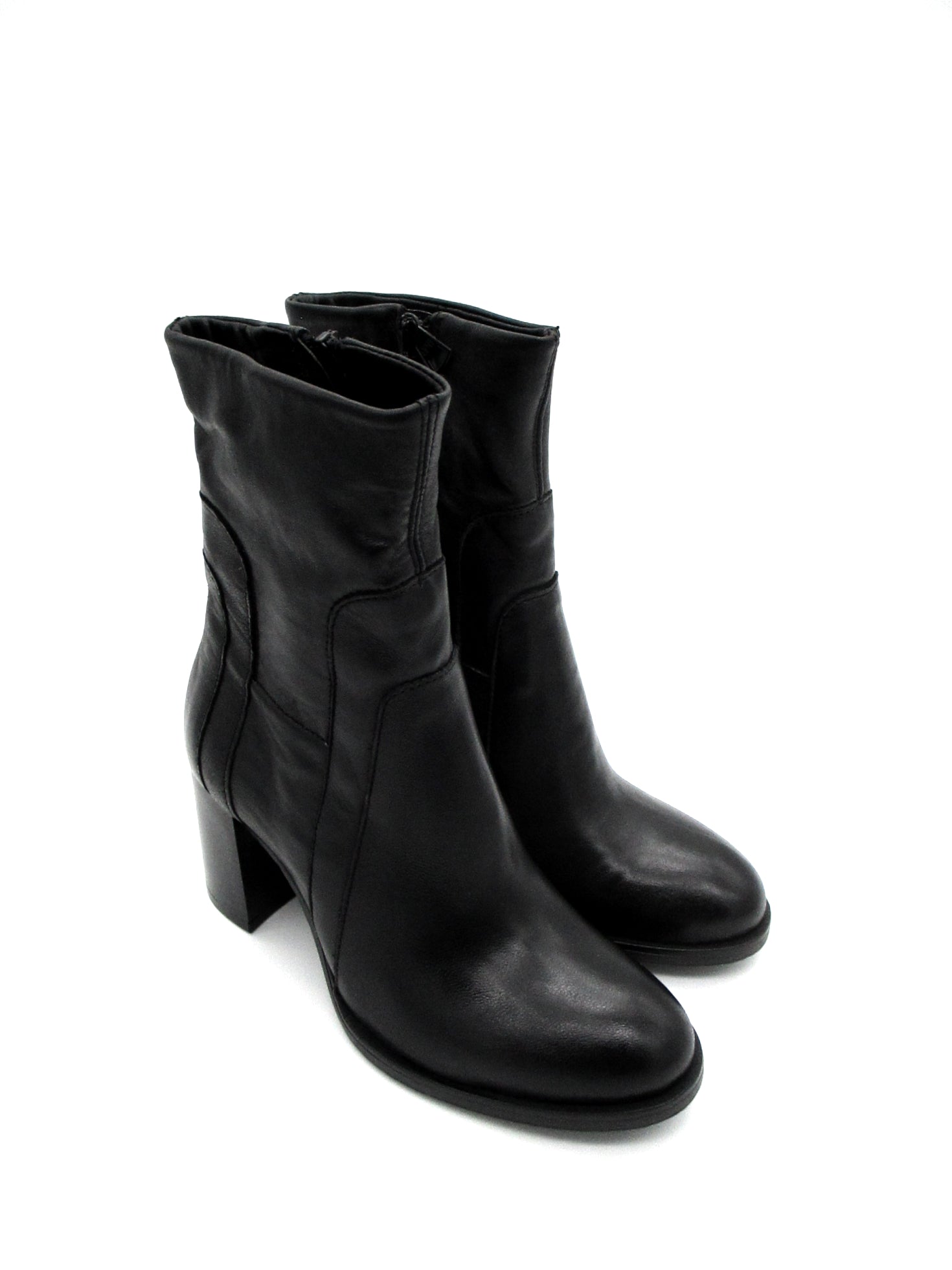 Stivaletto pelle donna Mjus Black - P26206 -