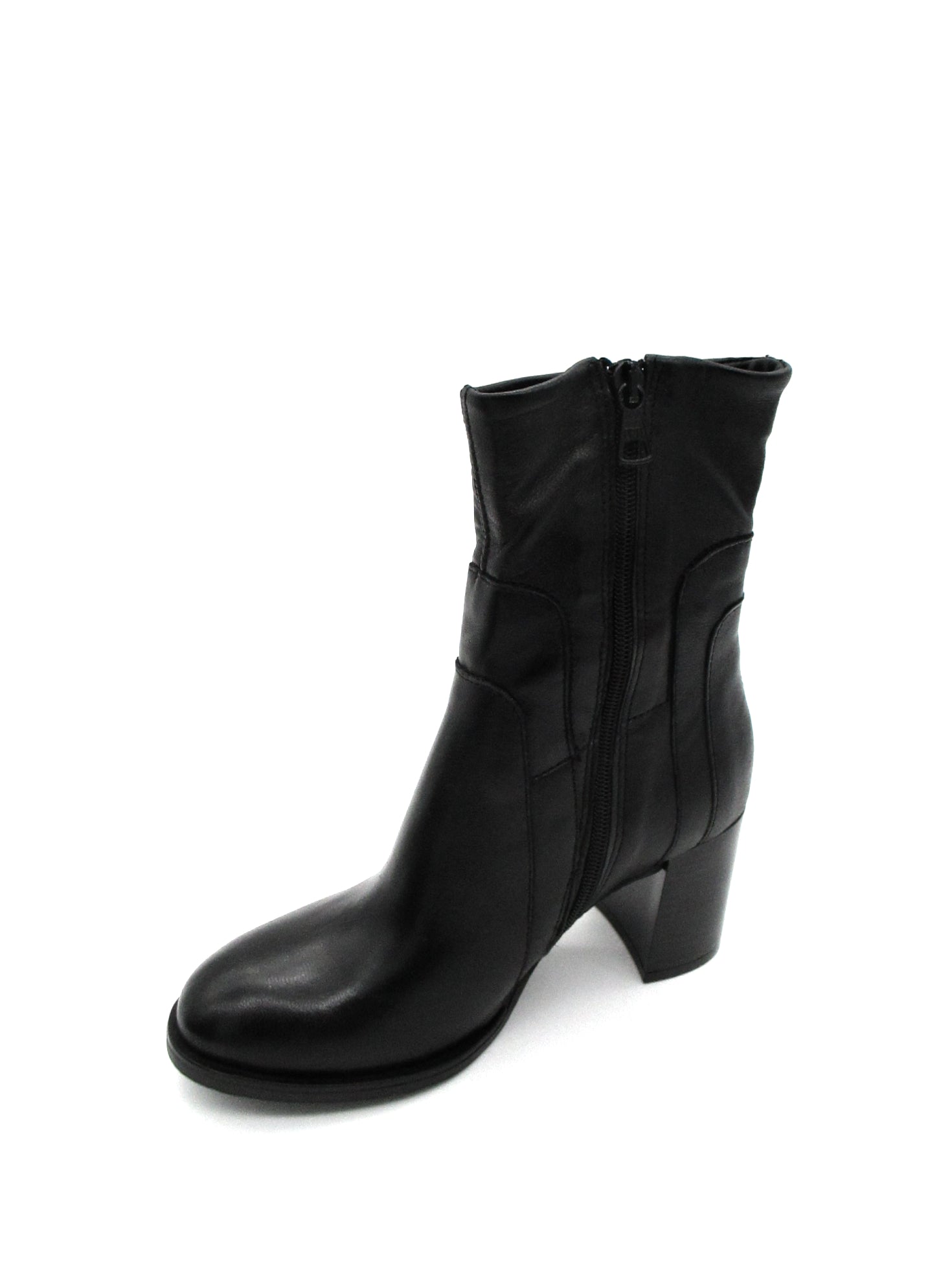 Stivaletto pelle donna Mjus Black - P26206 -