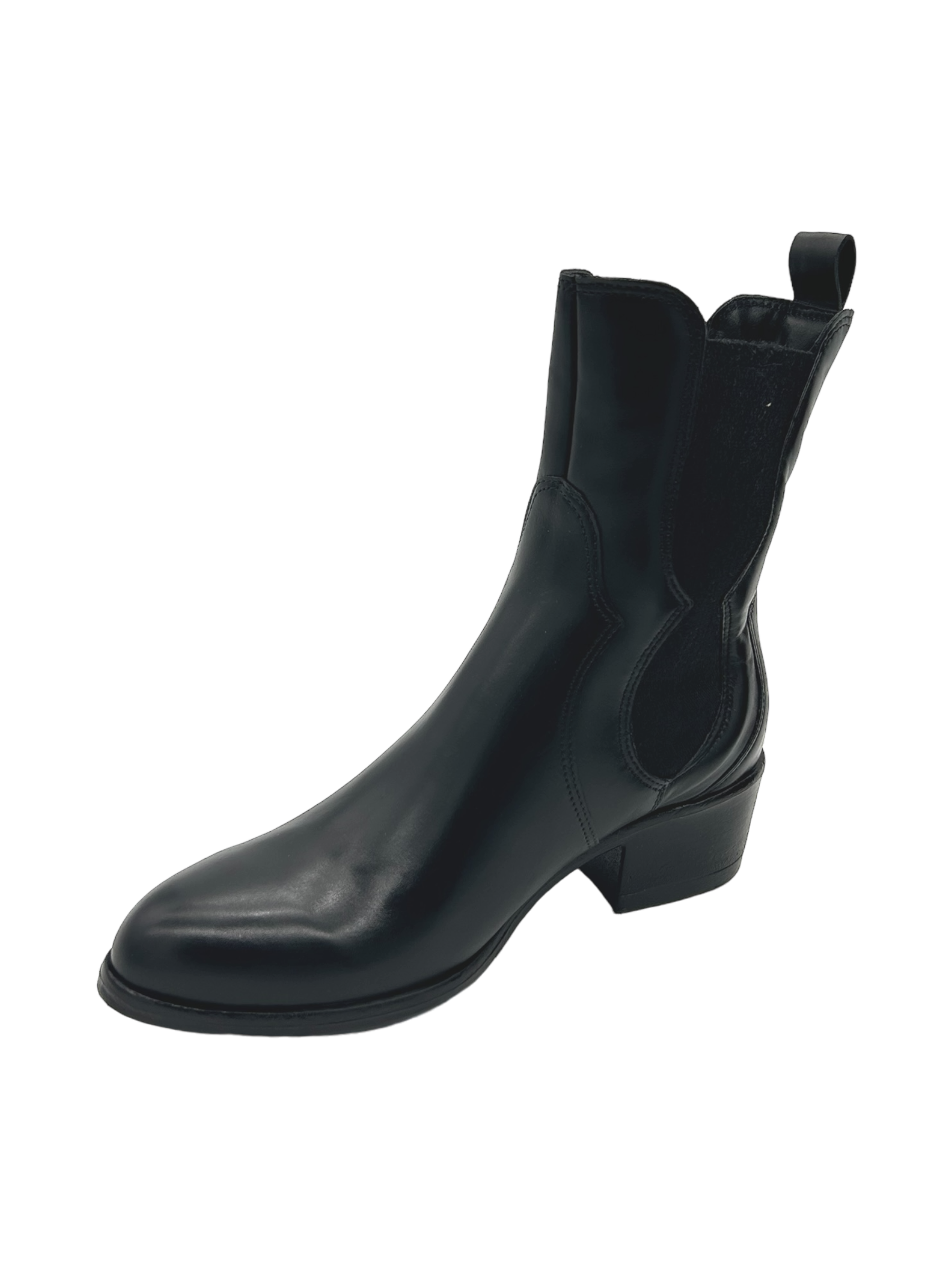 Stivaletto pelle donna Mjus Nero - L48205 -