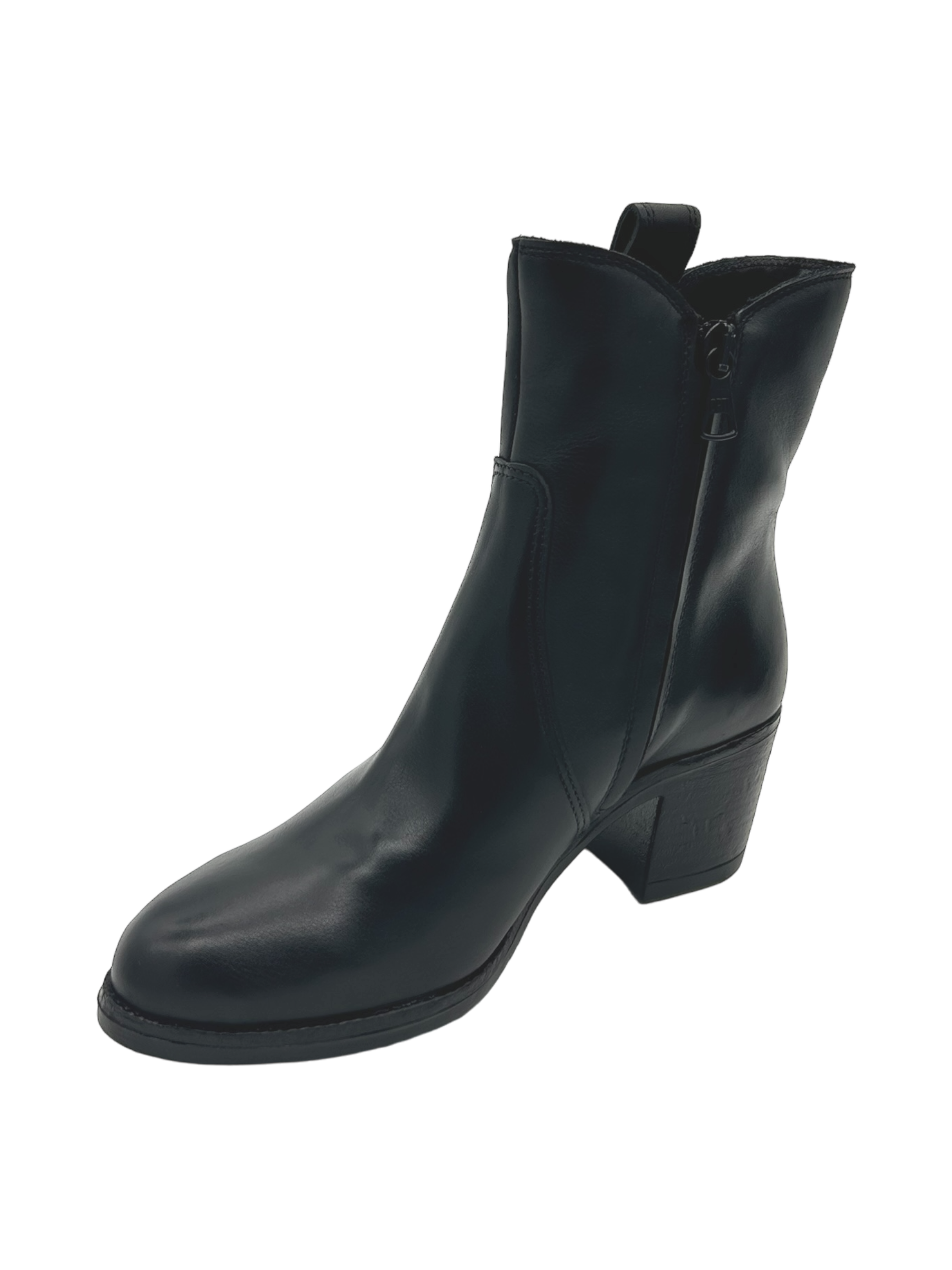 Stivaletto pelle donna Mjus Nero - L49202 -