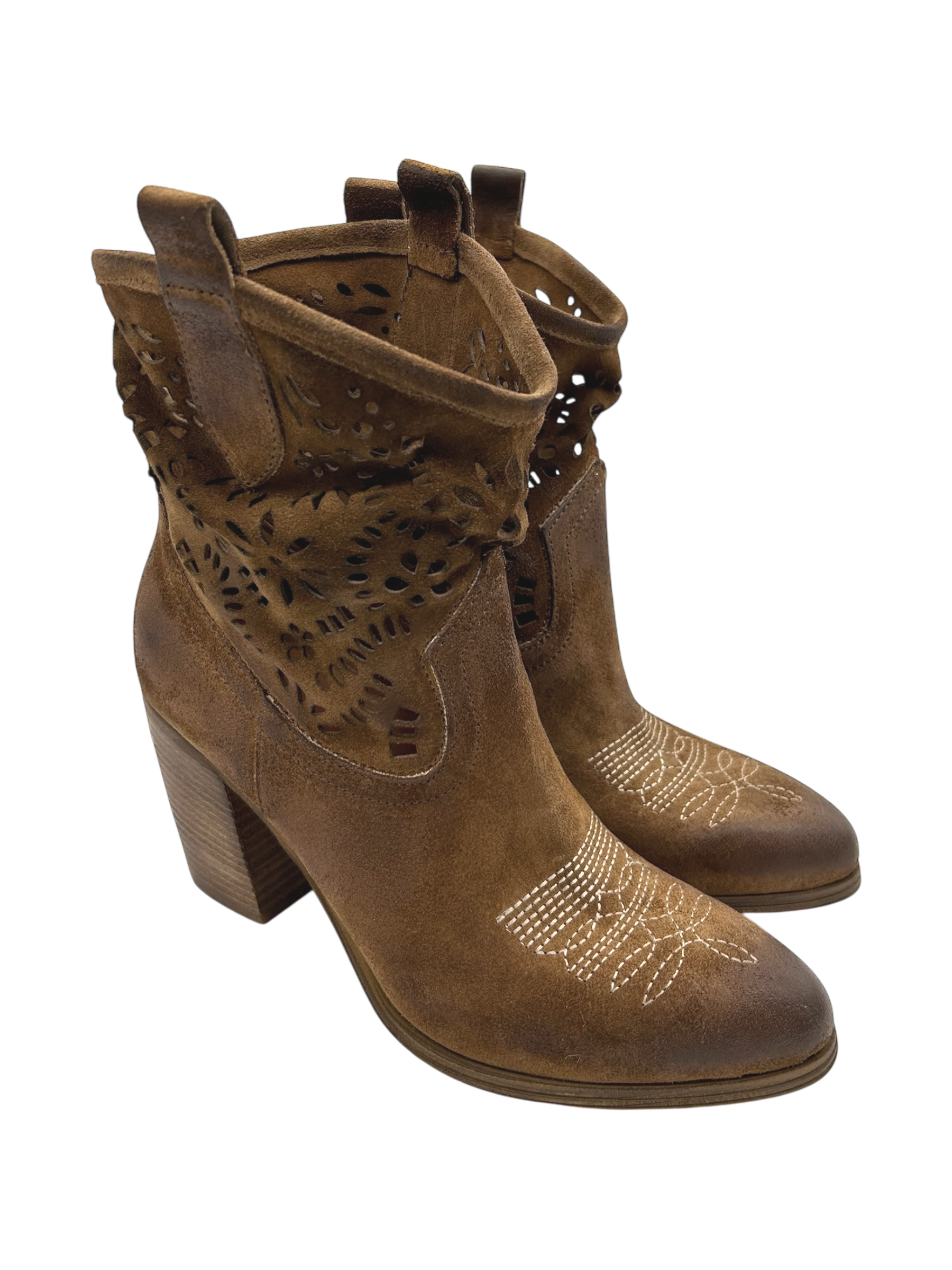 Stivaletto texano Zoe Cuoio - Caracas 01 -