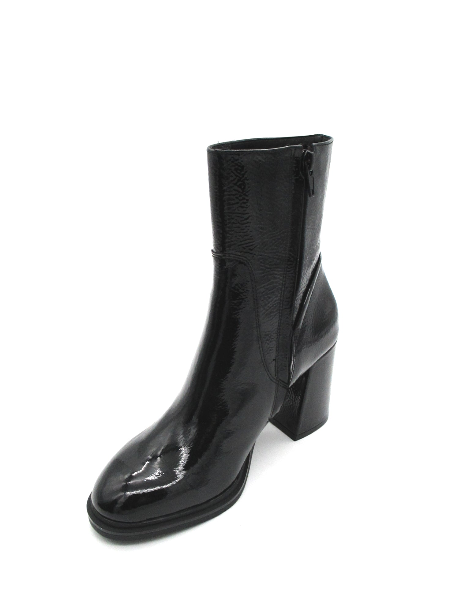 Stivaletto vernice donna Apepazza Black - Tosca -
