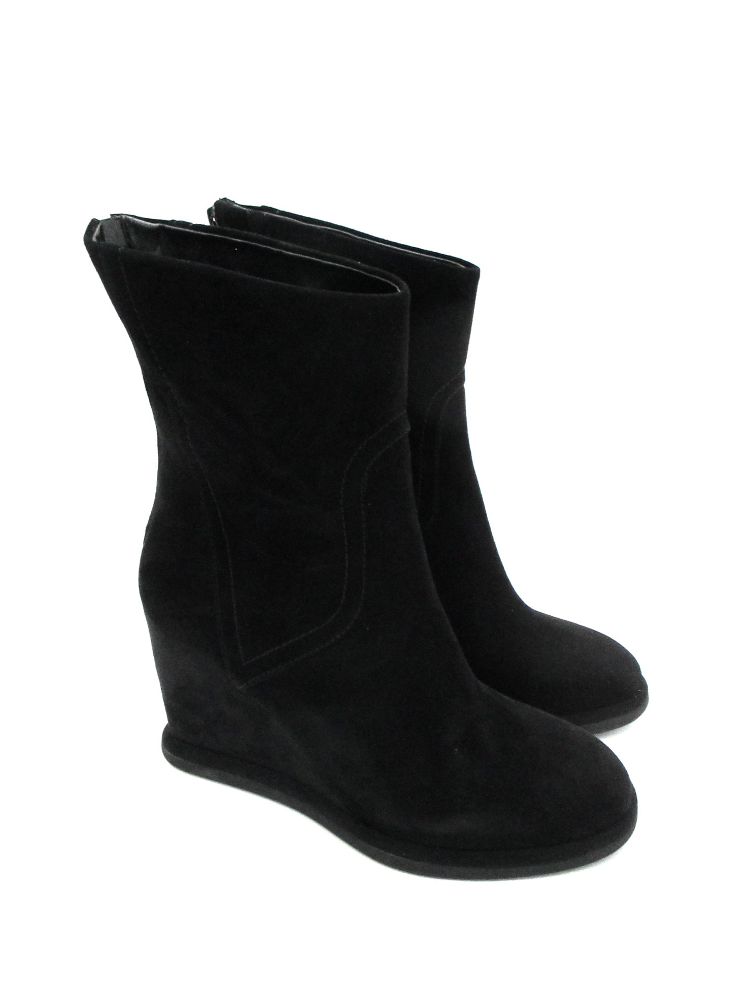 Stivaletto zeppa donna Apepazza Black - Jane -